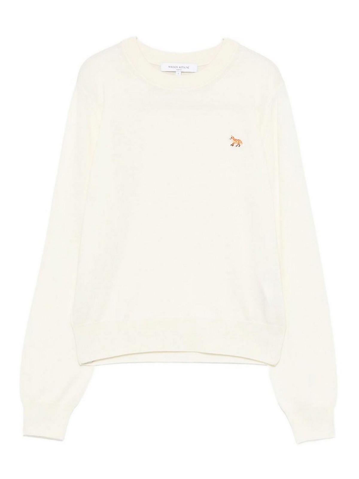 Maglione girocollo in lana Baby Fox