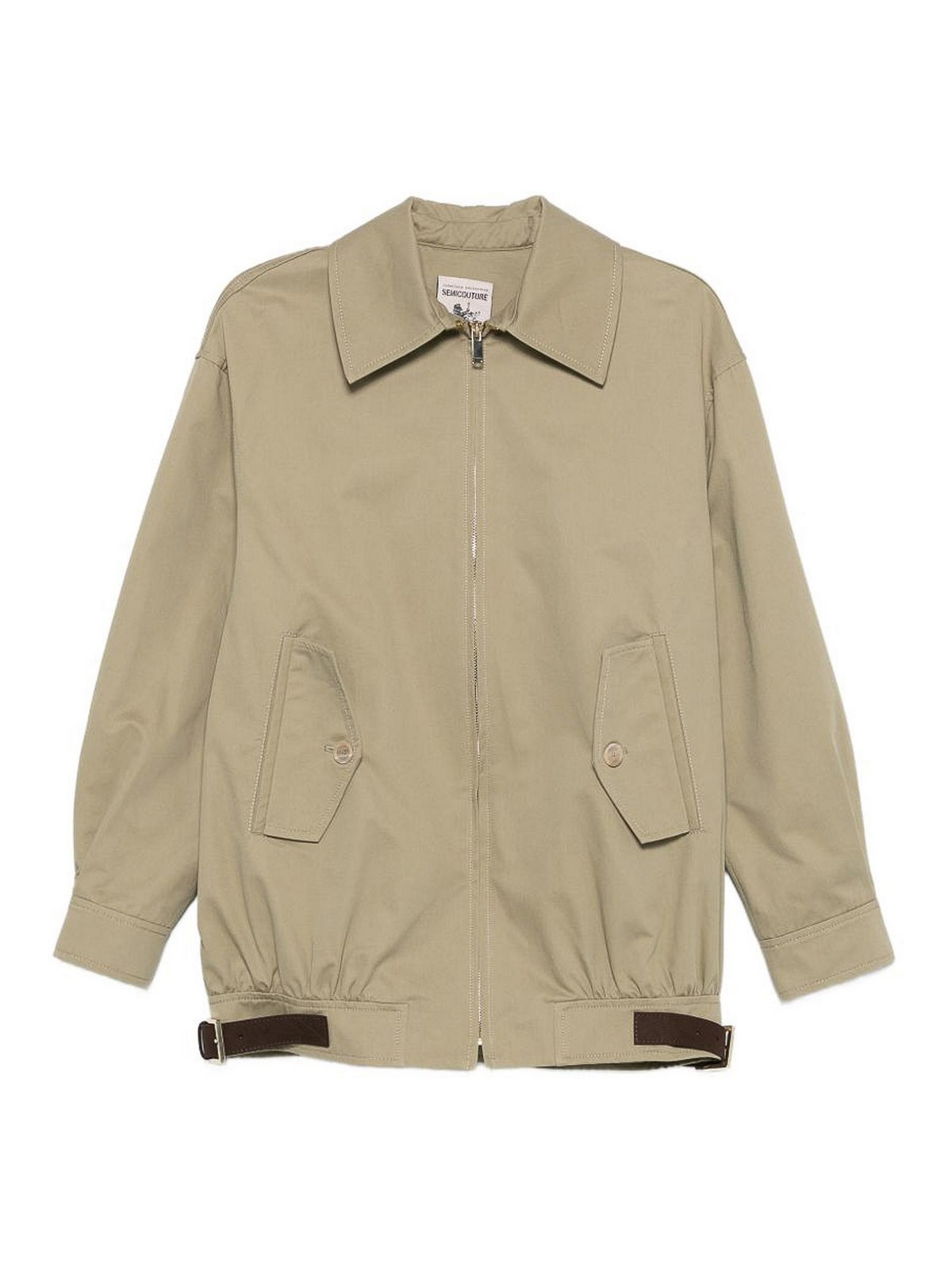 Semicouture Bomber in cotone Nives
