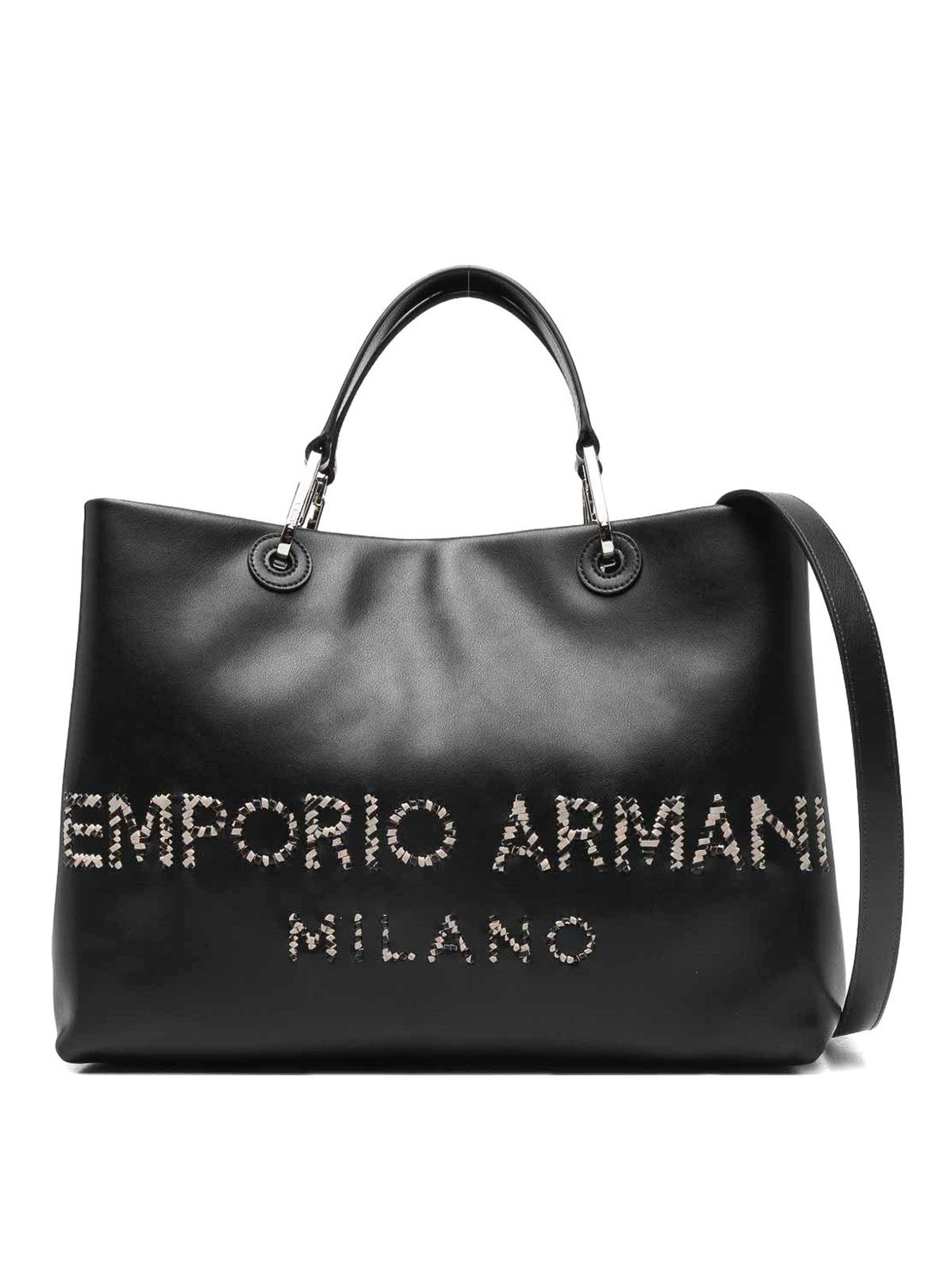 Emporio Armani Sac Cabas - Noir