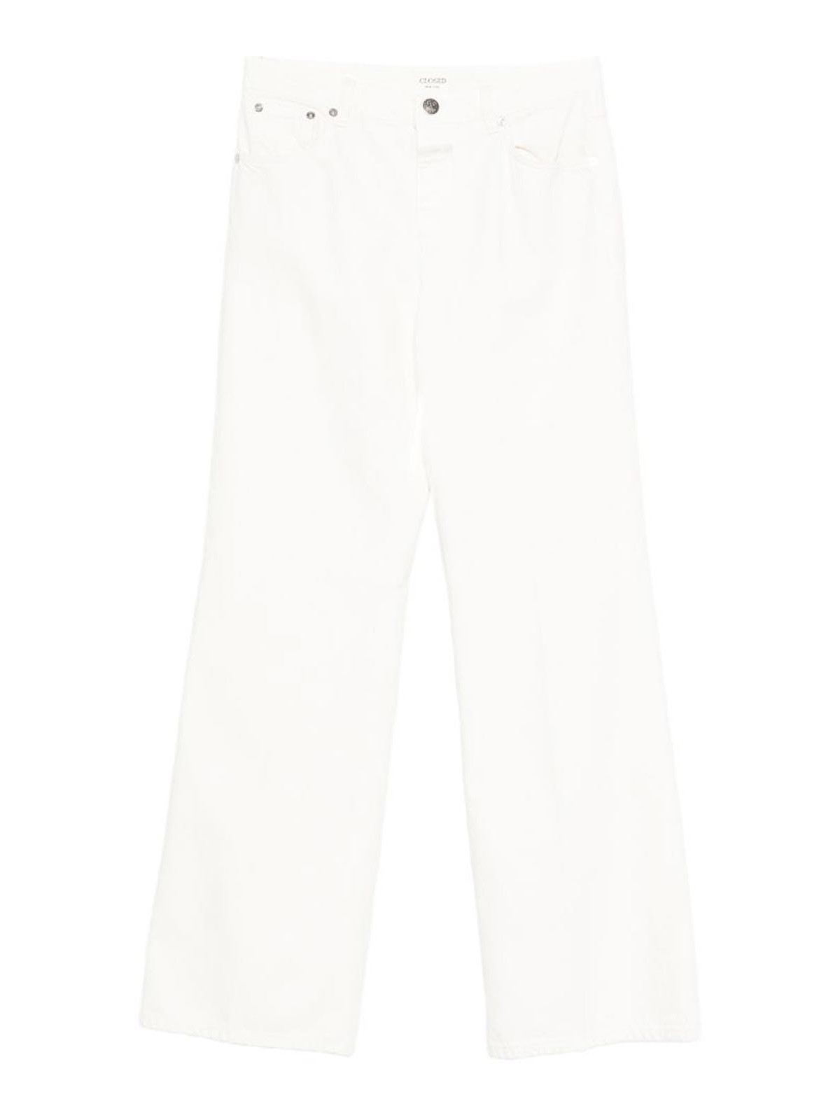 Jeans in denim a gamba dritta
