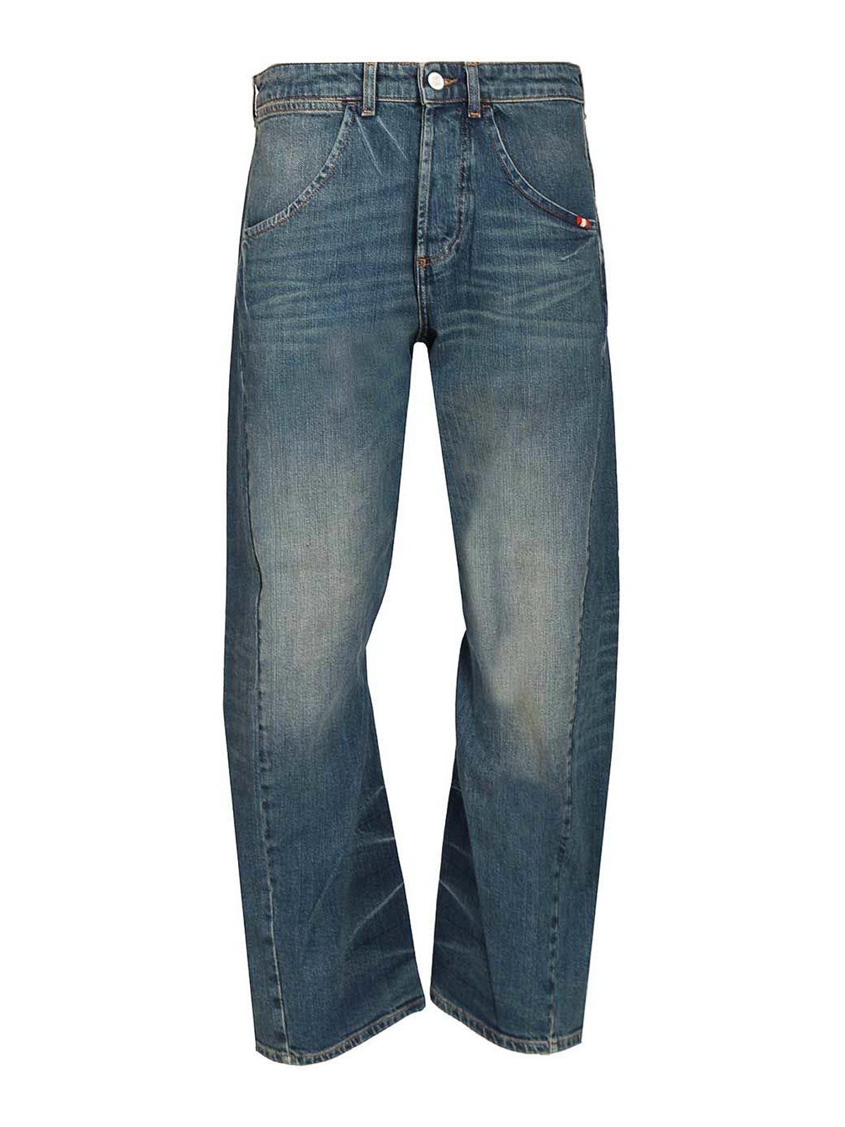Denim fiammato intrecciato 2010