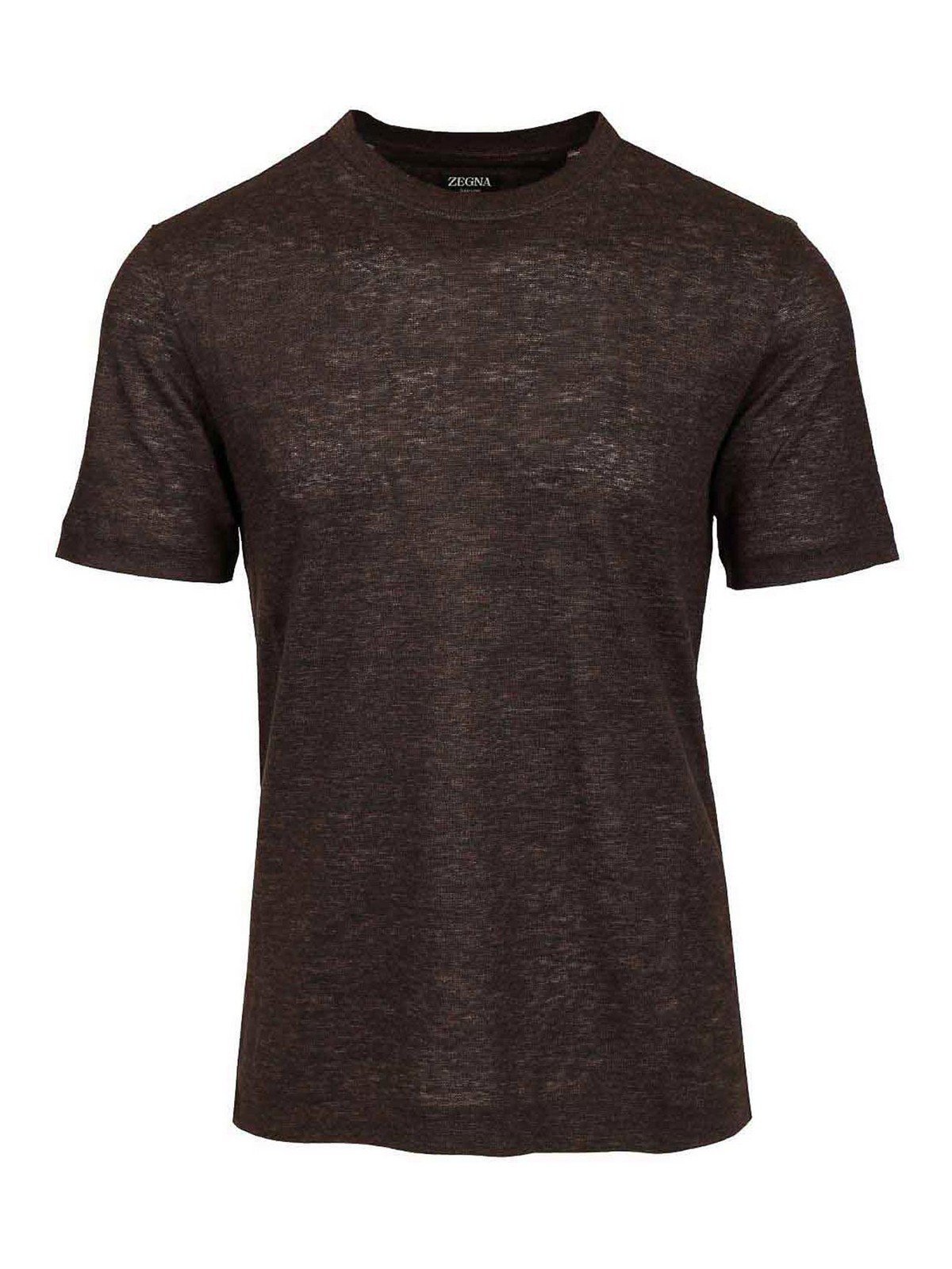 Zegna T-Shirt - Marron