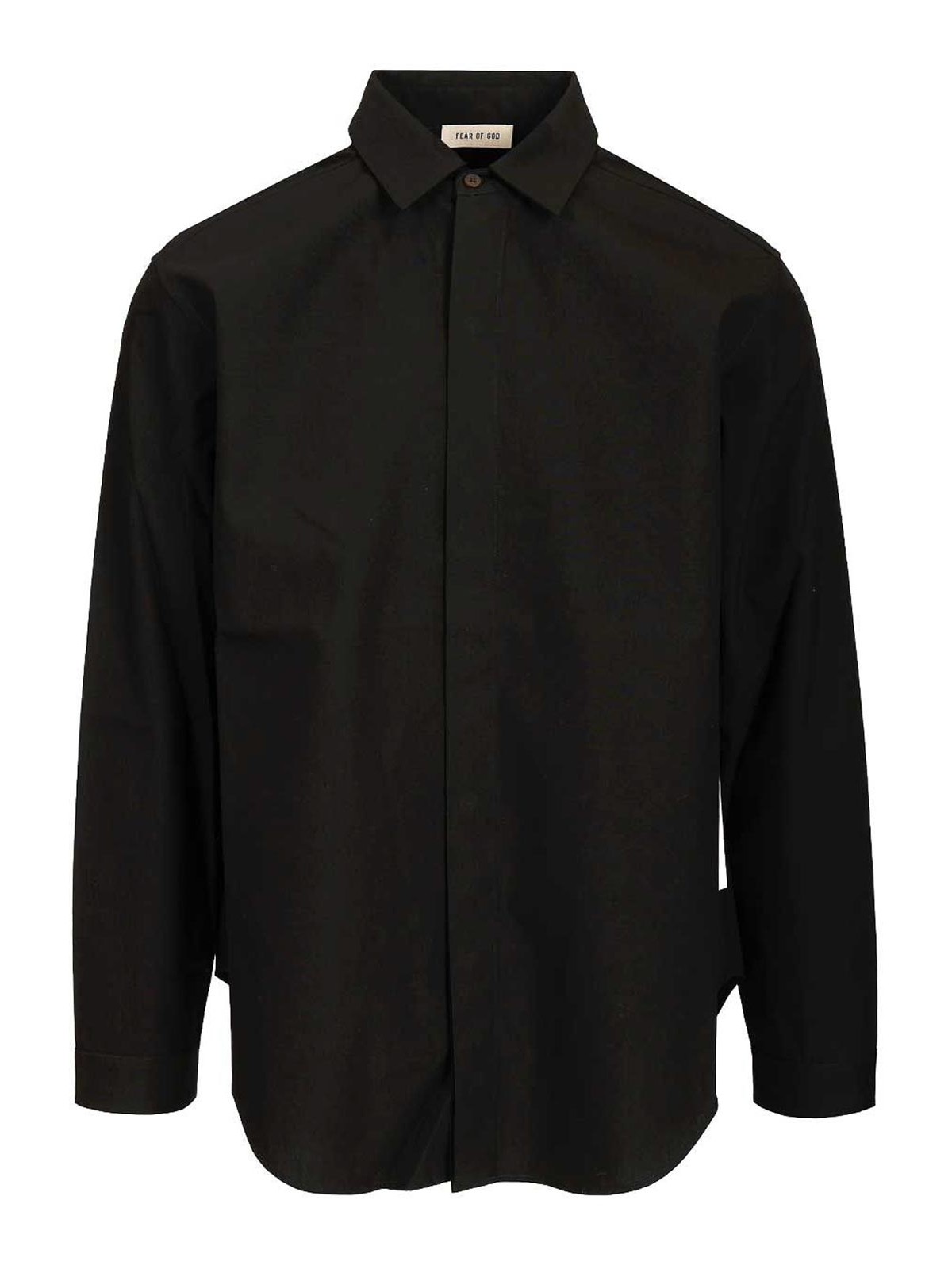Camicia In Cotone E Lana
