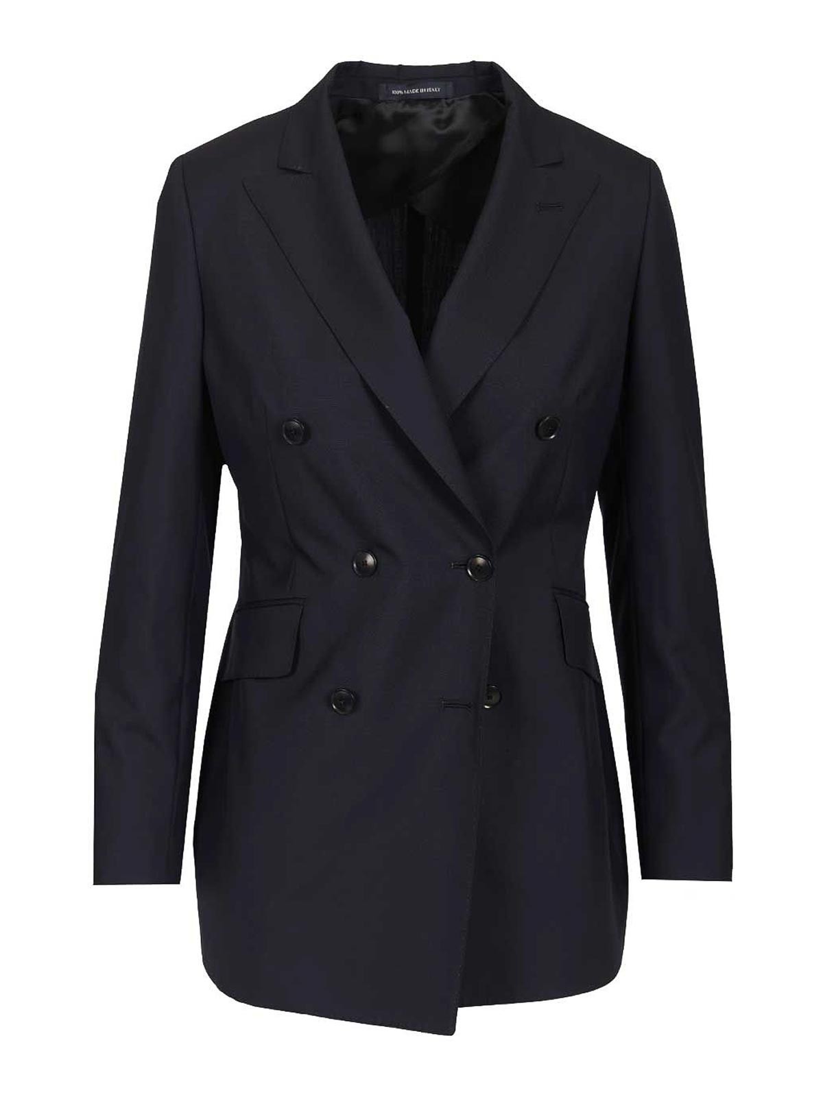 Blazer Doppiopetto In Lana