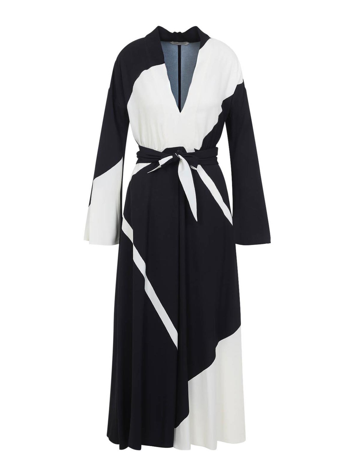 Vestito stampato in twill