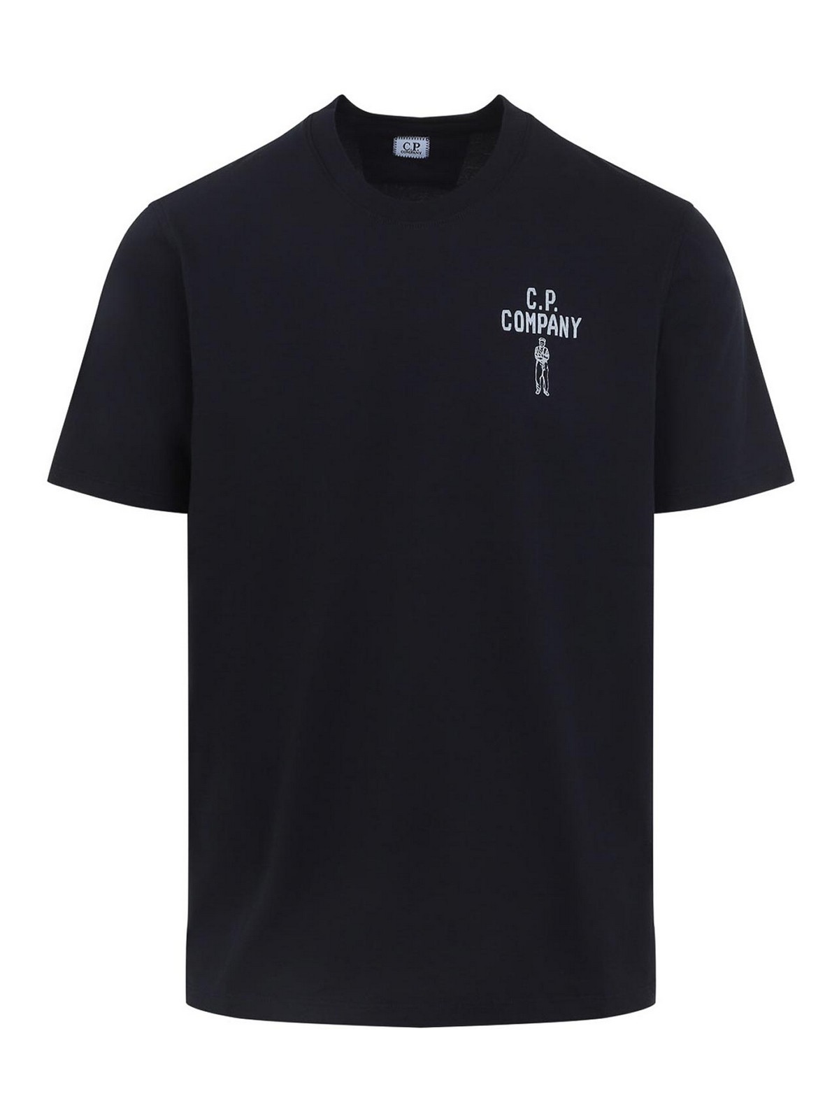 C.P. Company Tシャツ - ブルー|20CMTS174A110579W888 | THEBS