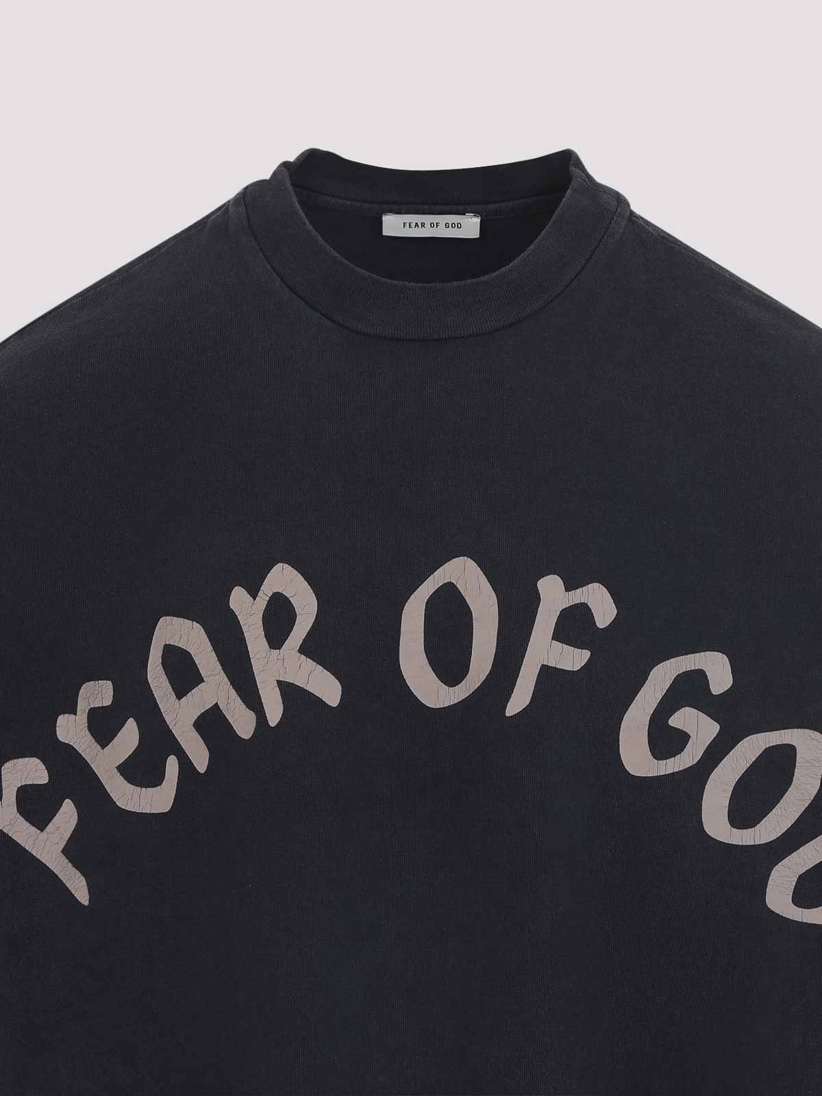 Fear Of God Long Sleeves Tee - Black - Men|FG9M109955HWJ1