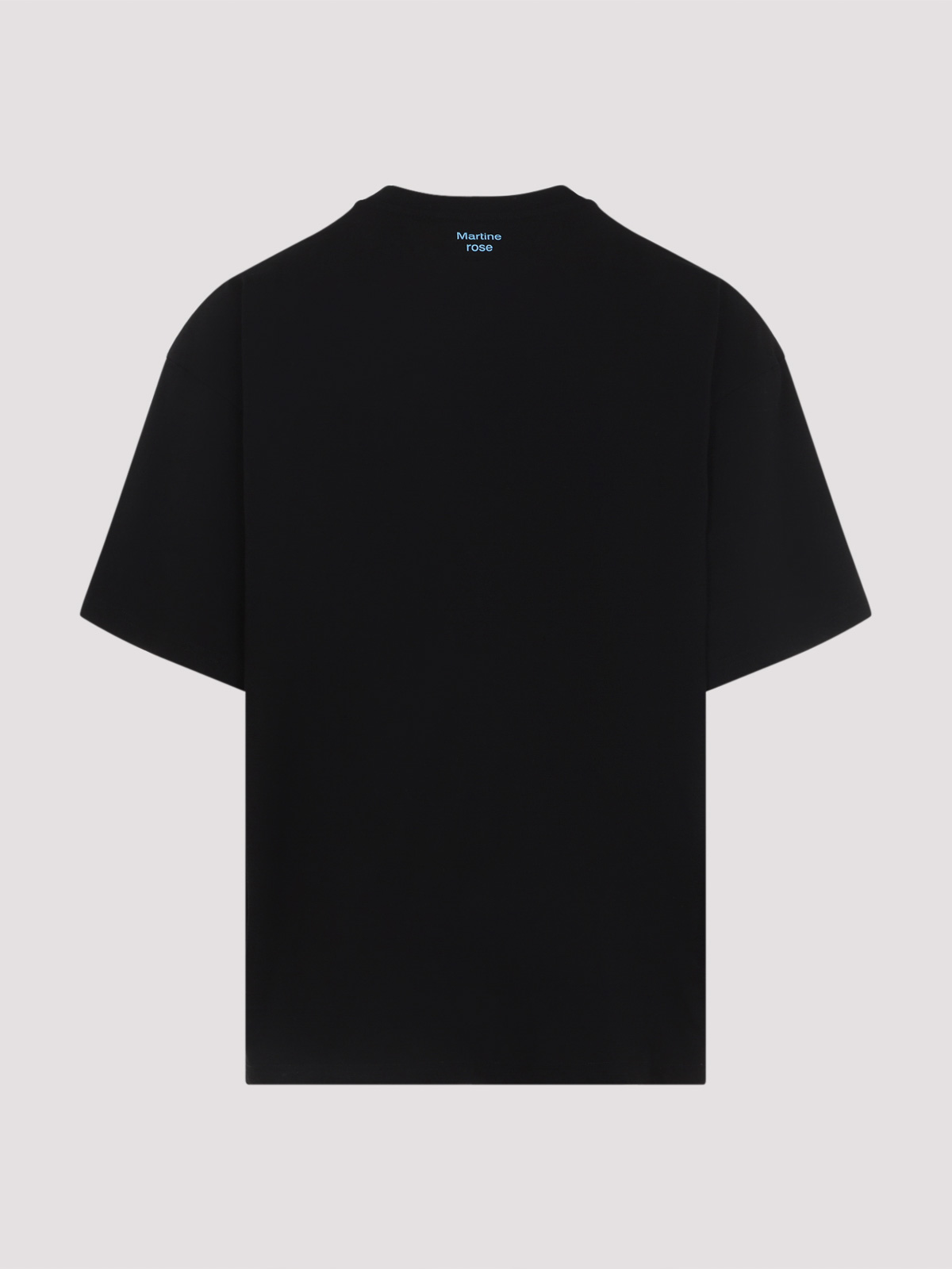 Martine Rose Short Sleeves Oversized T-Shirt - Men|621JE06001EBLK