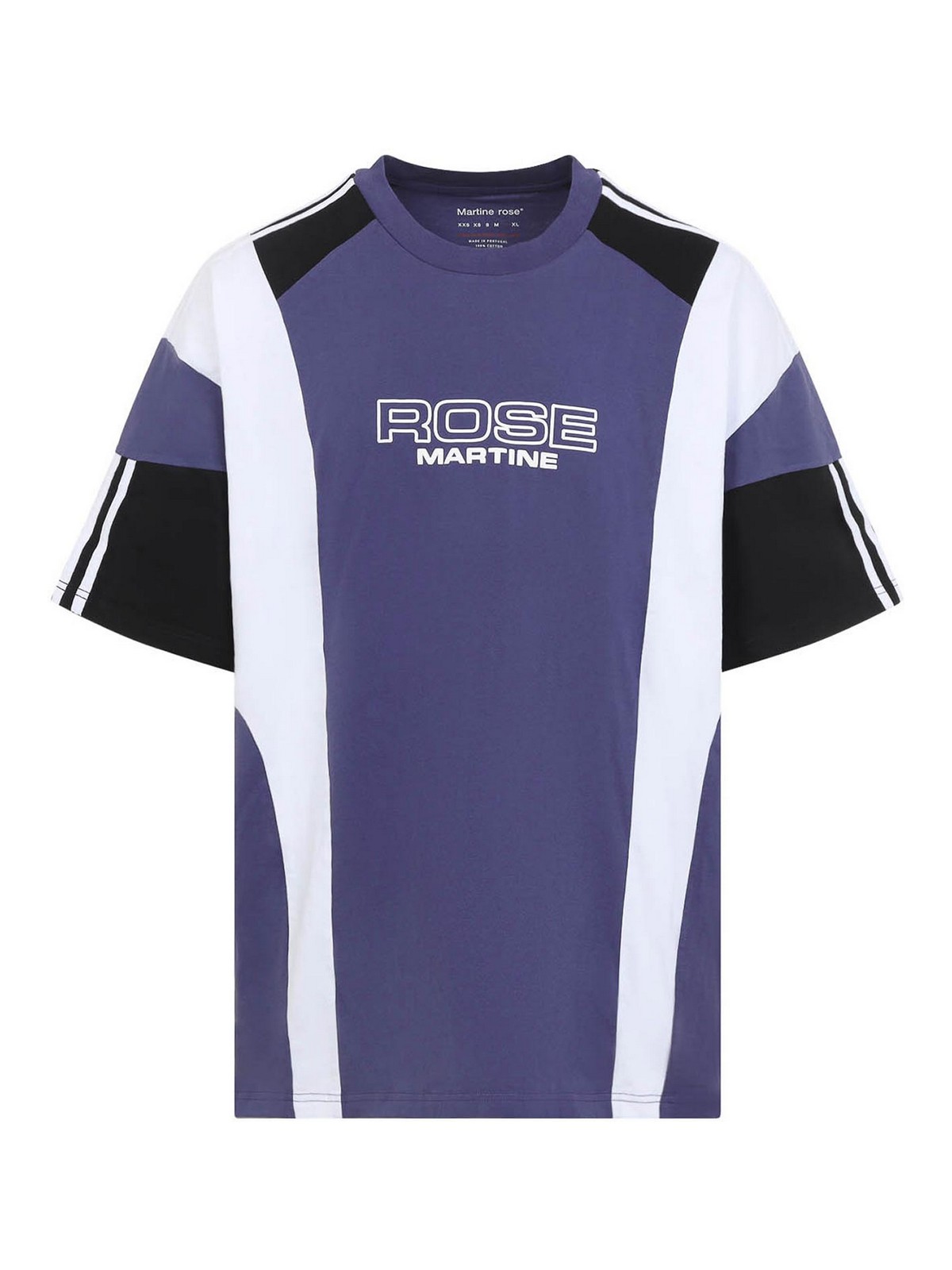 T-shirt oversize con pannelli