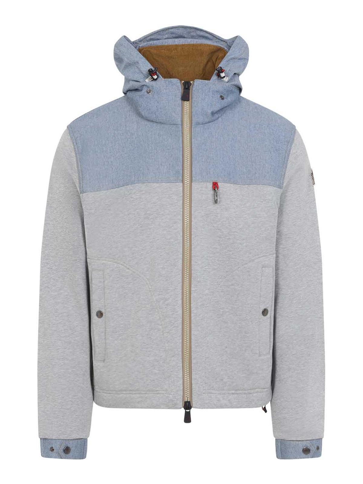Moncler Veste Casual - Gris Clair