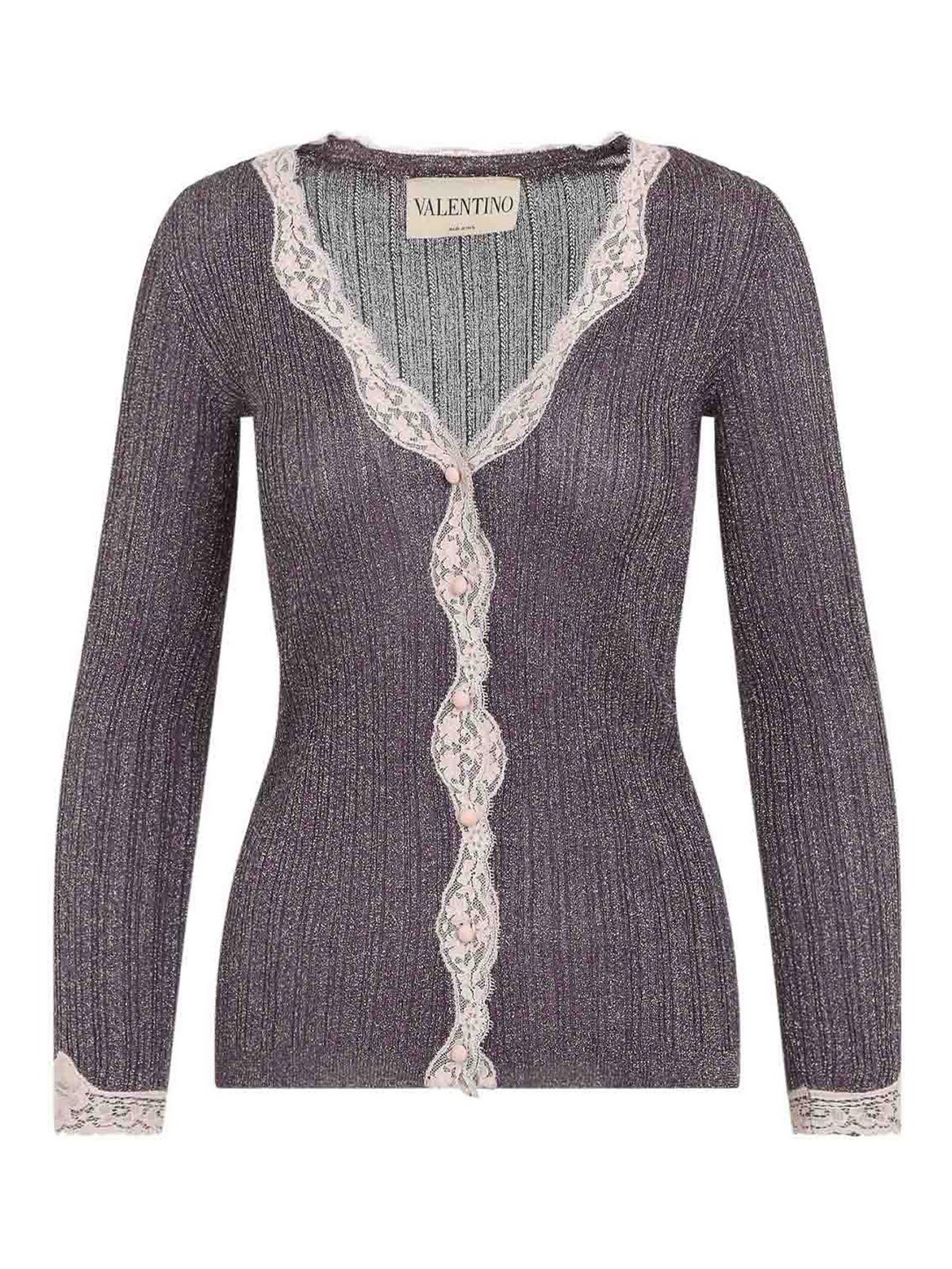 Cardigan in viscosa Garavani