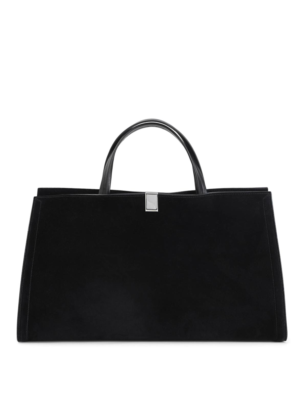 Phoebe Philo Kit Cabas Medium Shoulder Bag In Black