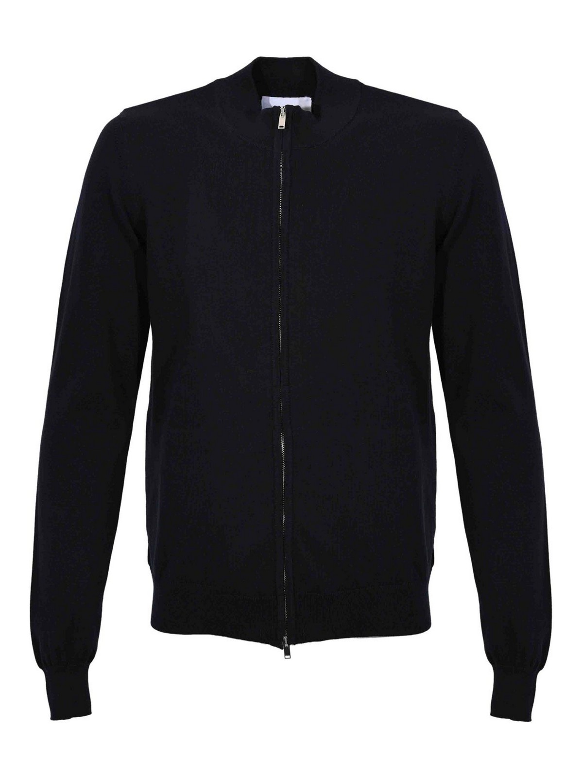 Blouson In Filato Di Cotone Con Zip