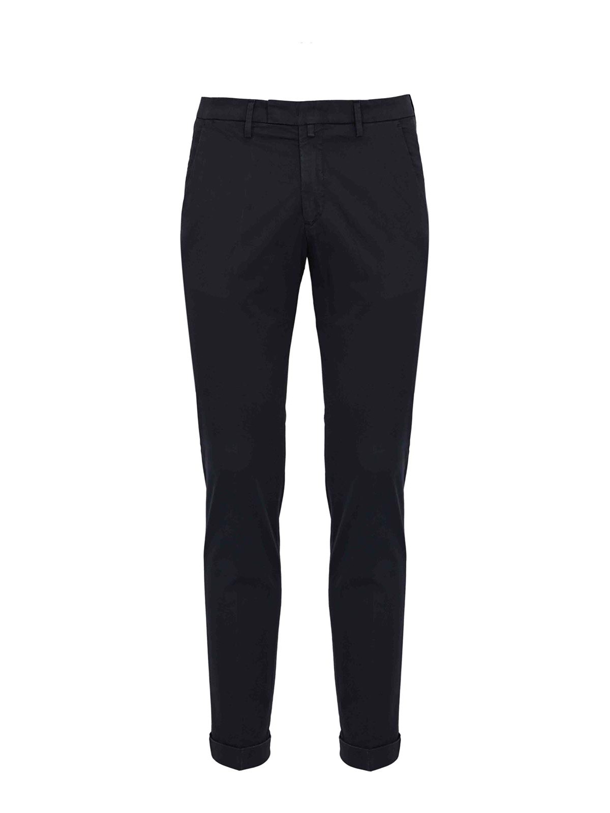 Pantalone In Raso Di Cotone