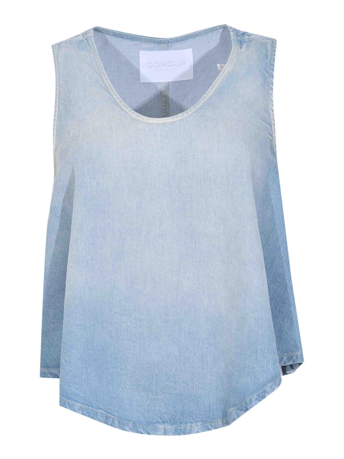 Top Cropped In Fisso Lyocell