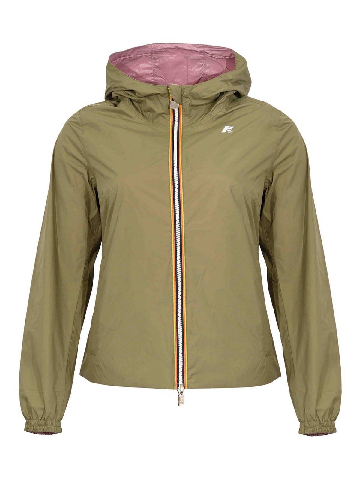 K-way Reversible Green  Jacket