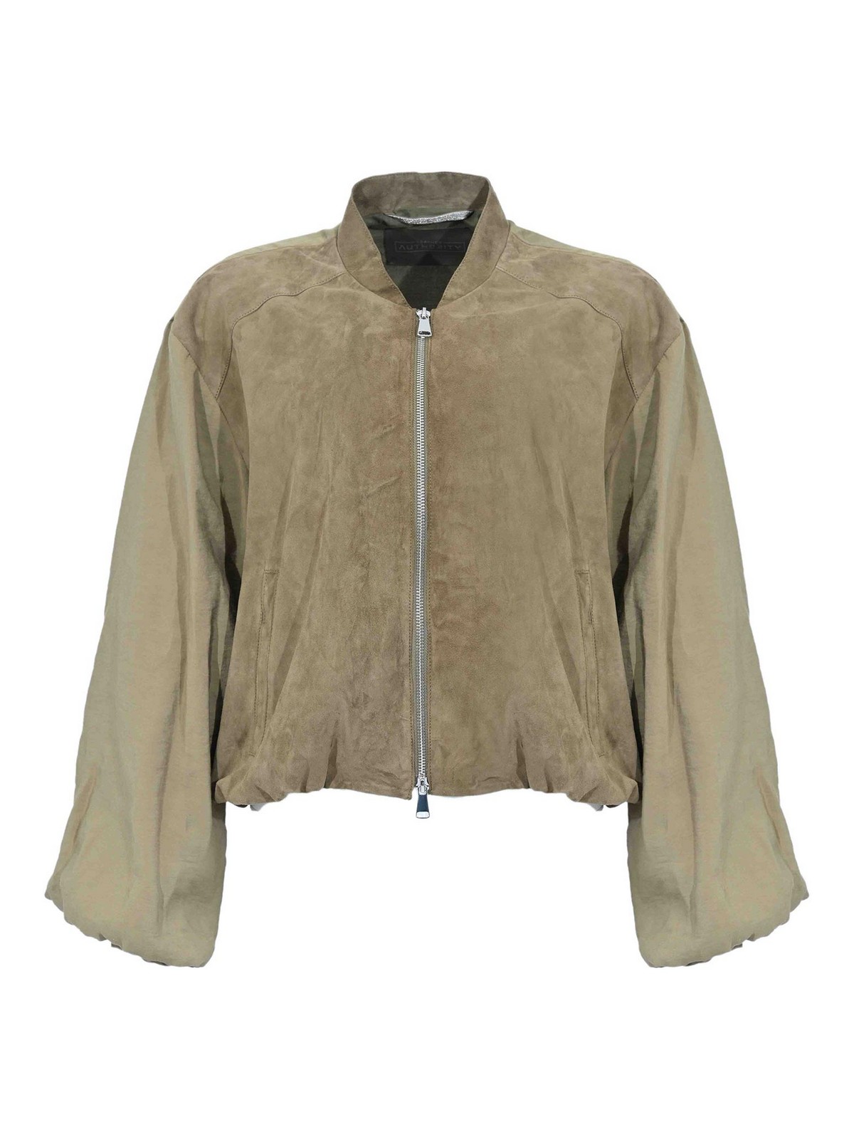 Giubbotto Ella Mix In Suede