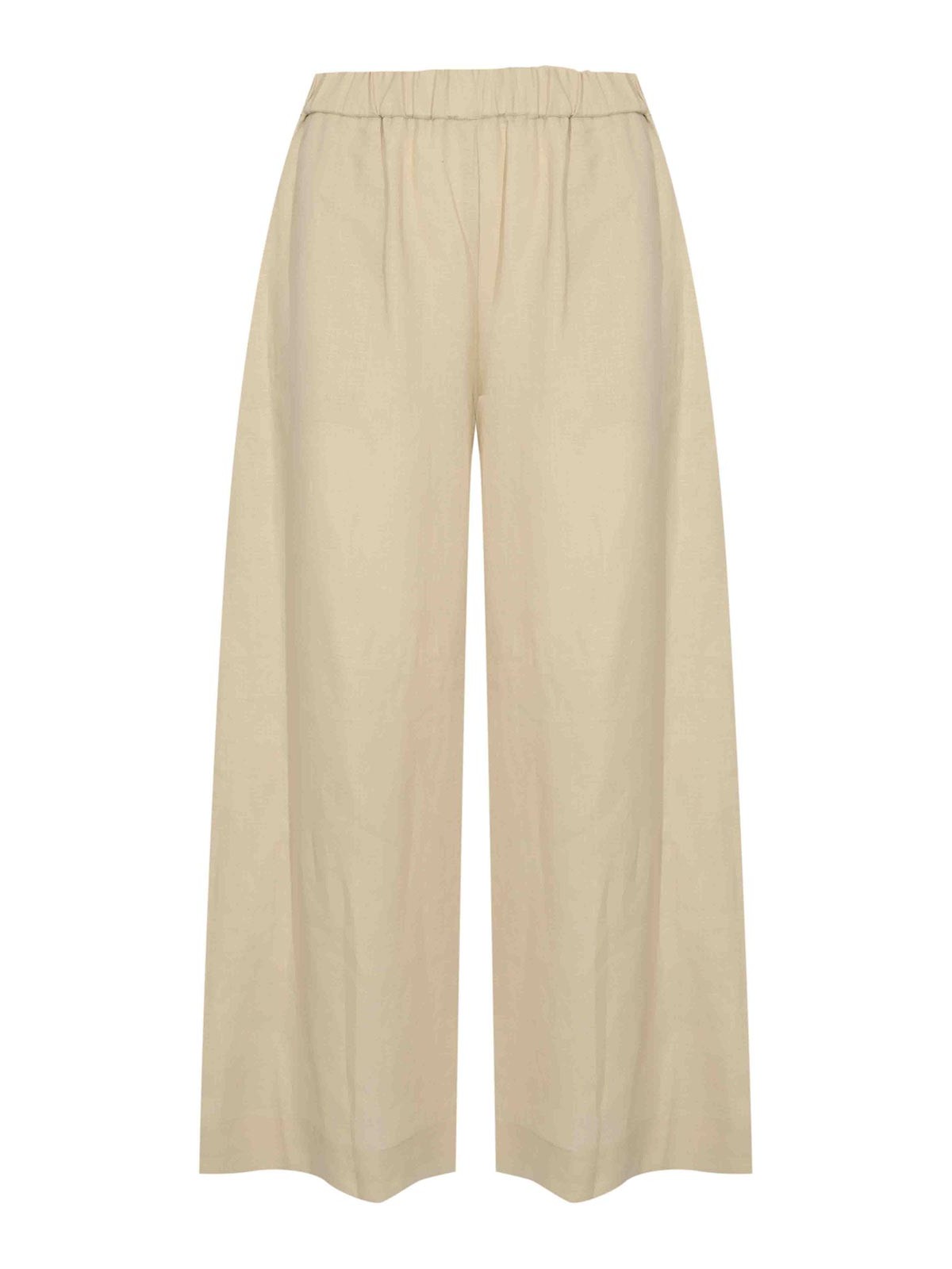 Pantalone Mmlcanneti In Lino Latte