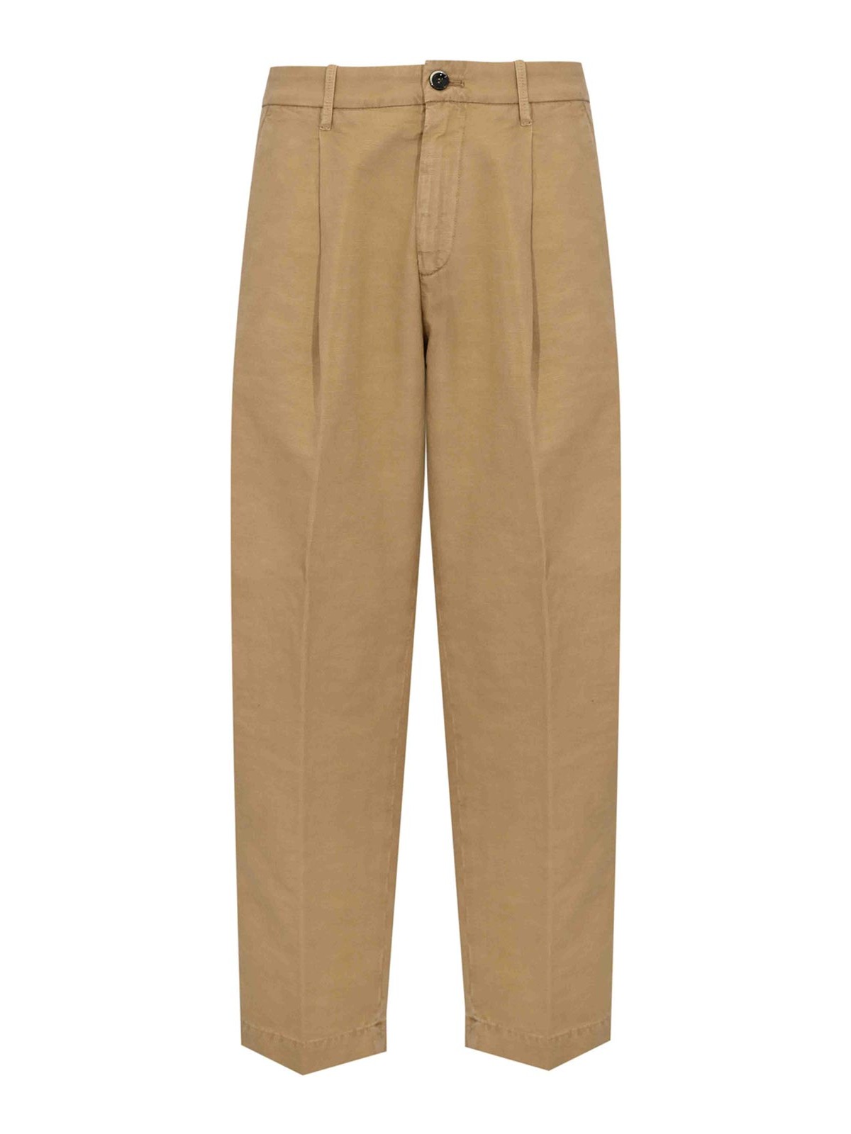 Pantalone Giulio Carrot In Cotone Corda
