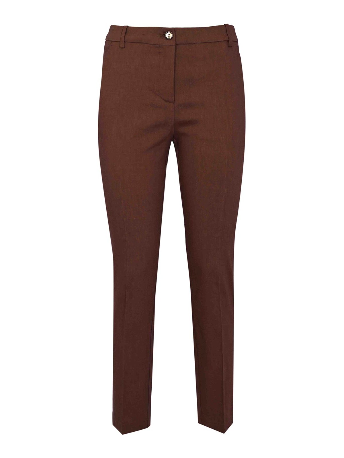 Pantalone Bello In Lino Stretch