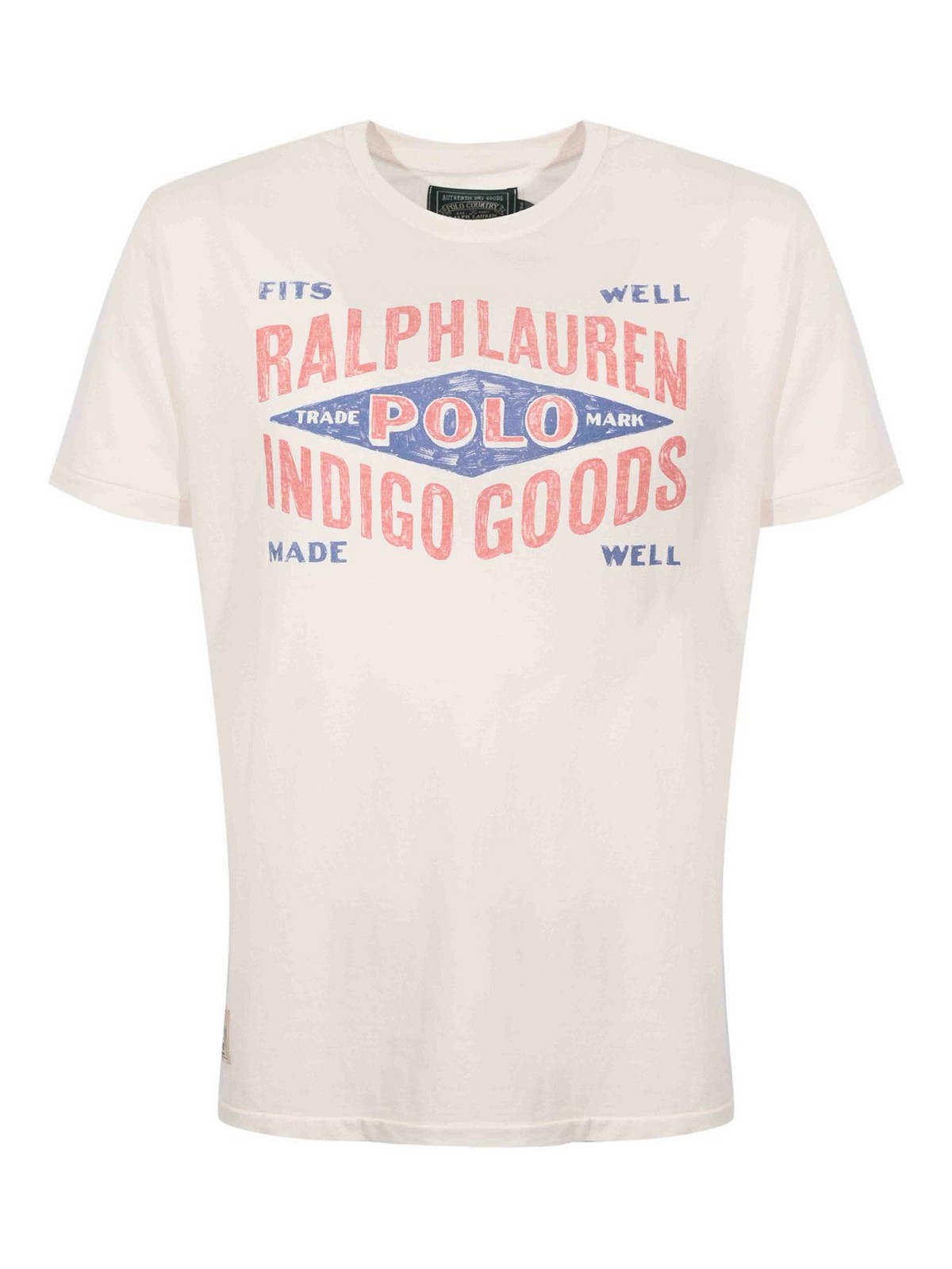 T-Shirt In Jersey Di Cotone Con Stampa Logo