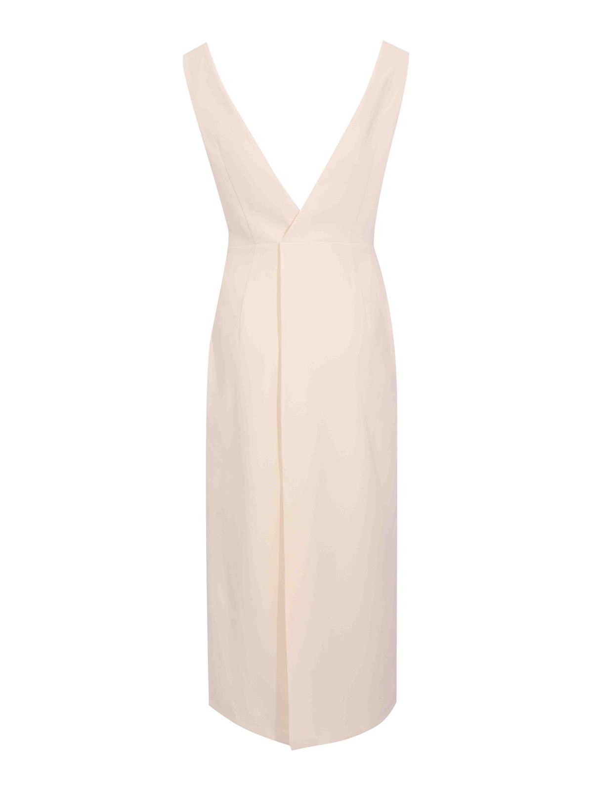 knee length dresses for ladies Tarik Ediz 98300 Strapless Pleated Gown Pre-Order 8 / Royal Blue