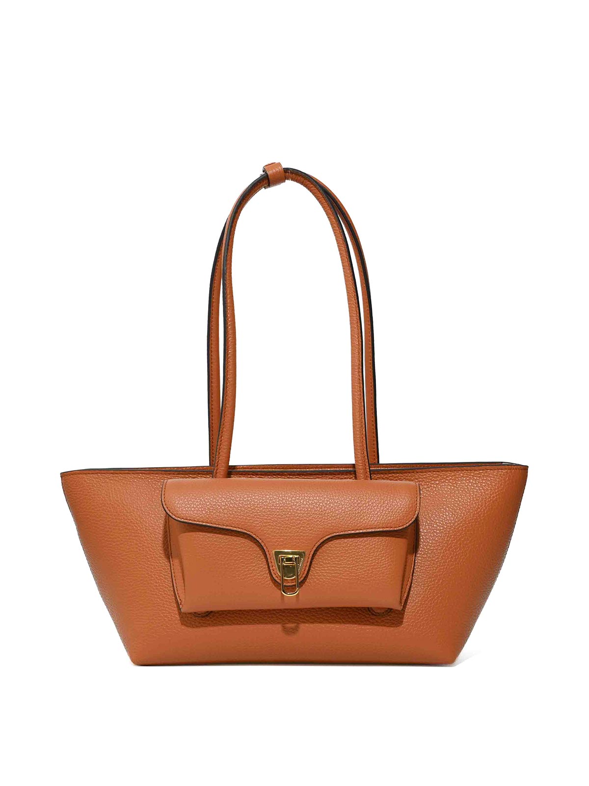 Borsa Double Beat Medium In Pelle Crab