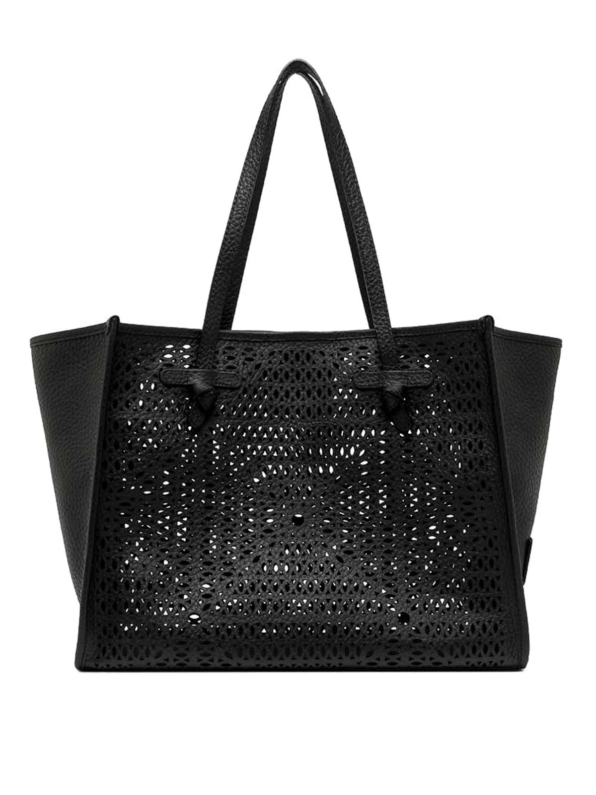 Shopping Bag Marcella In Pelle Traforata