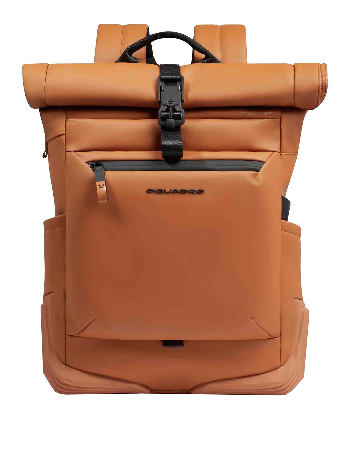 Piquadro Zaino Roll-Top In Tessuto
