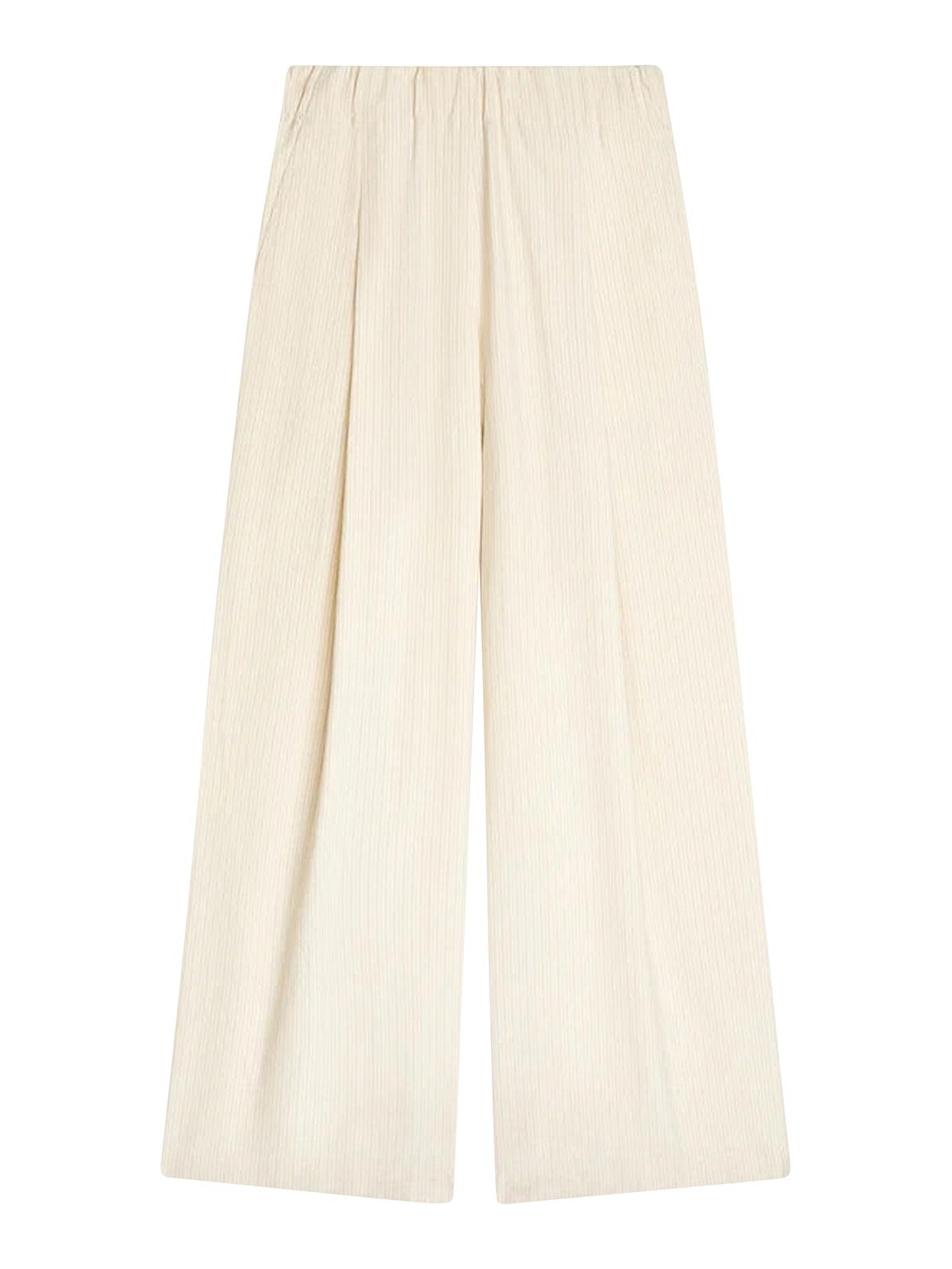 Dries Van Noten Pantaloni Pila Ecru