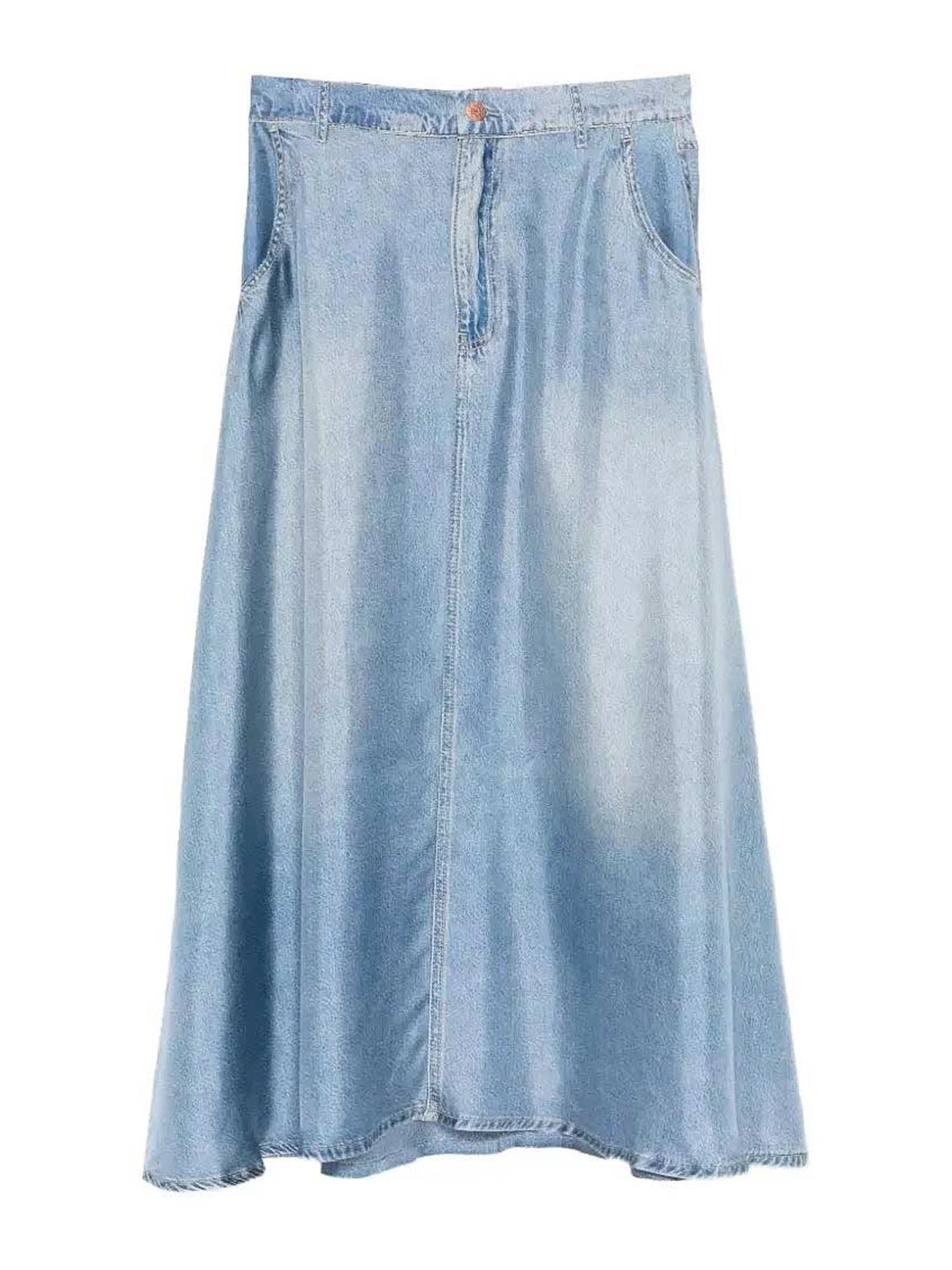 Pierre-Louis Mascia Pierre-Louis Mascia Gonna Seta Denim