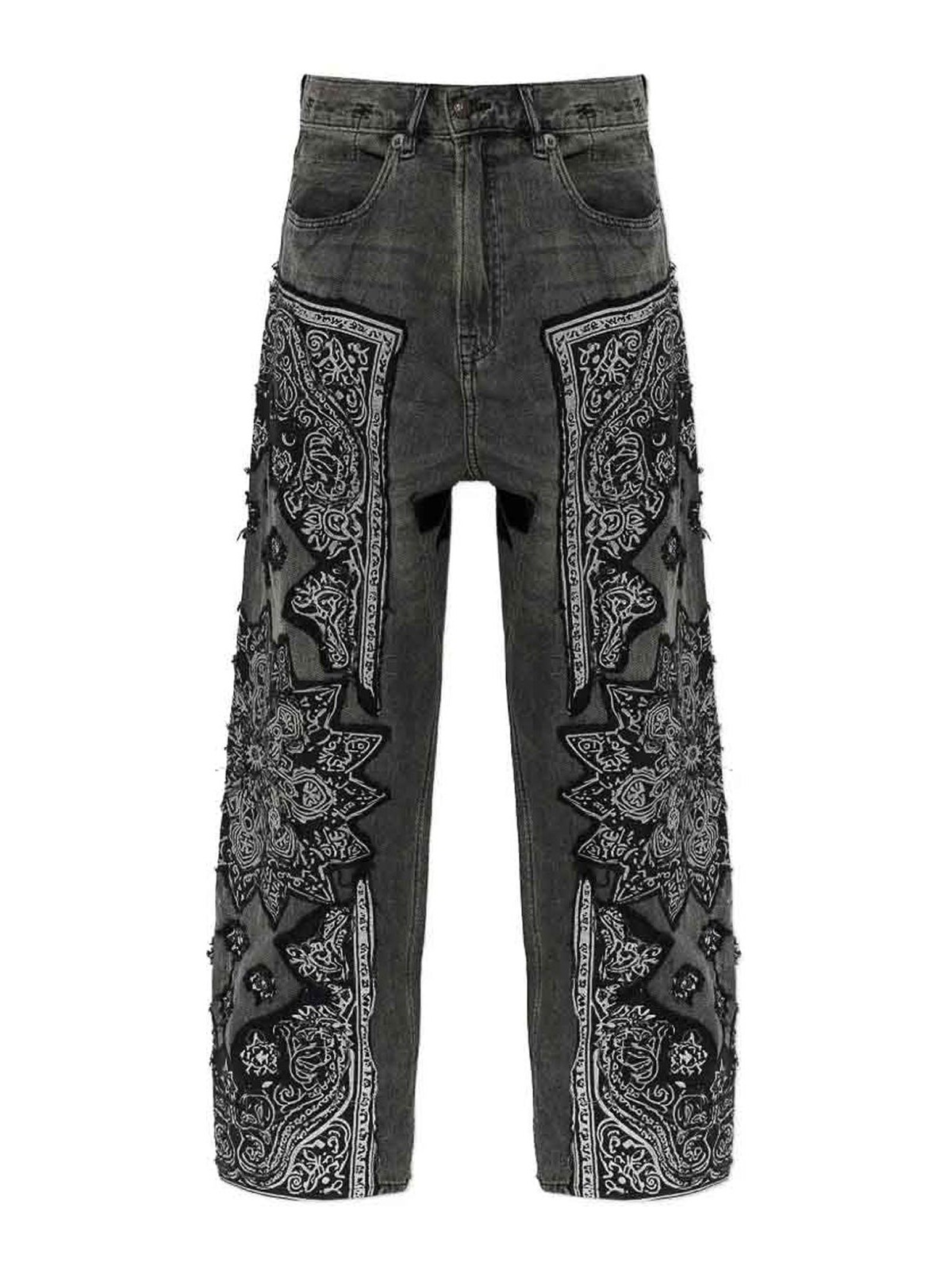 R13 Bandana jeans R13 Nera