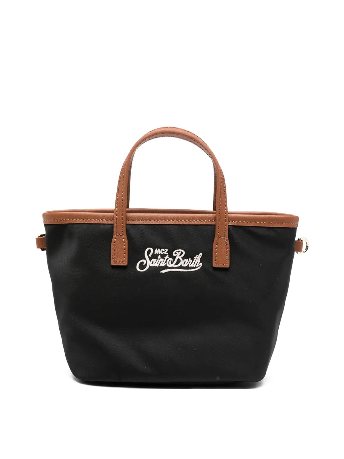 Mc2 Saint Barth Mc2 St Barth Borsa City Mini Nylon Black
