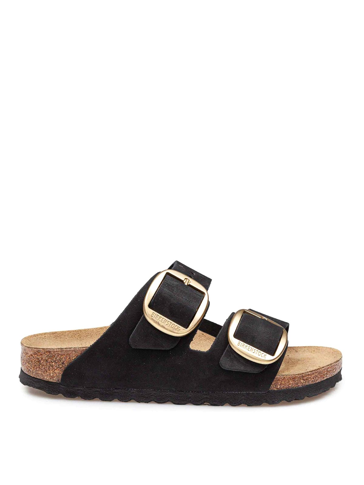 Sandalo in pelle di camoscio