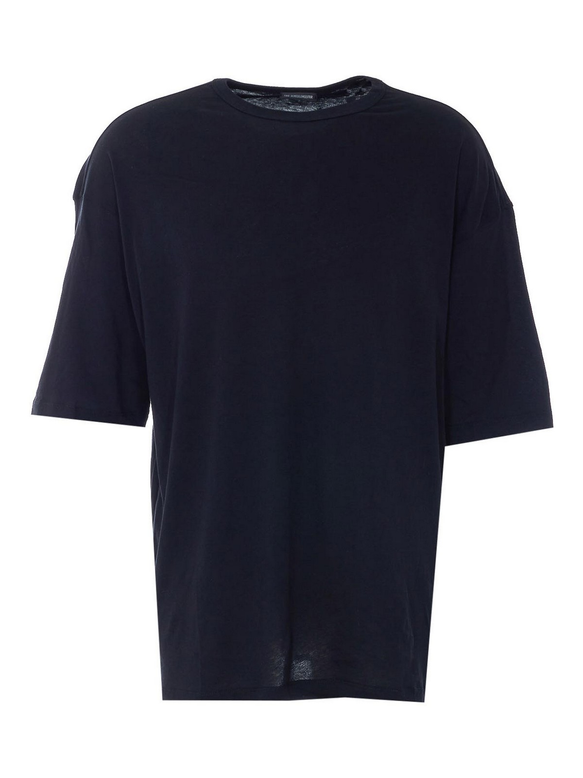 T-shirt nera di Dieter