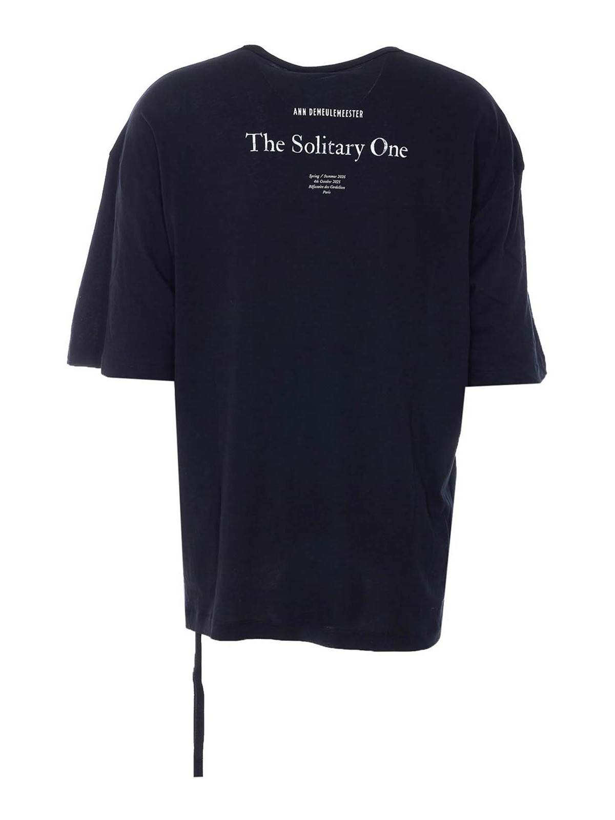 Ann Demeulemeester Black Dieter T-Shirt - Black|13912FA206099