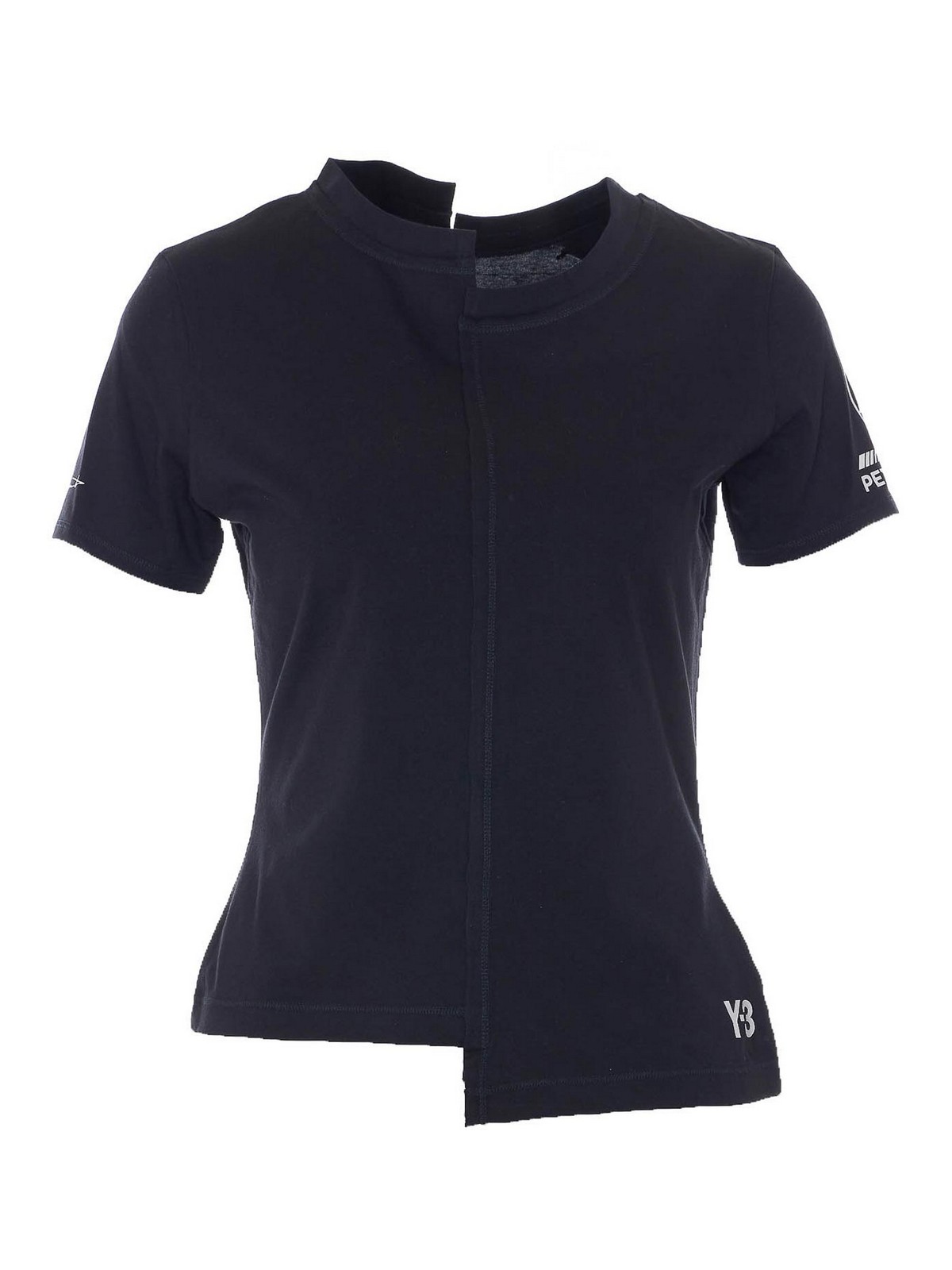 Y-3 T-shirt nera Amg Petronas F1