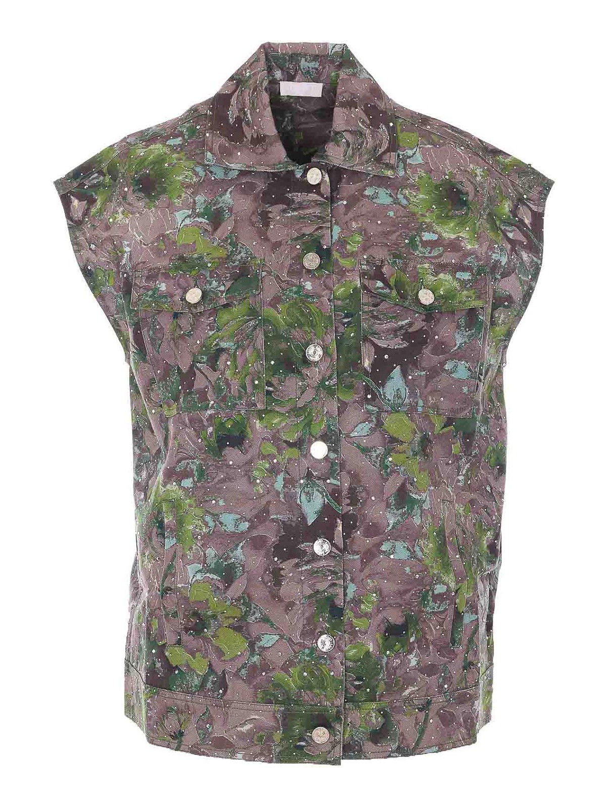 Liu Jo Gilet verde oliva