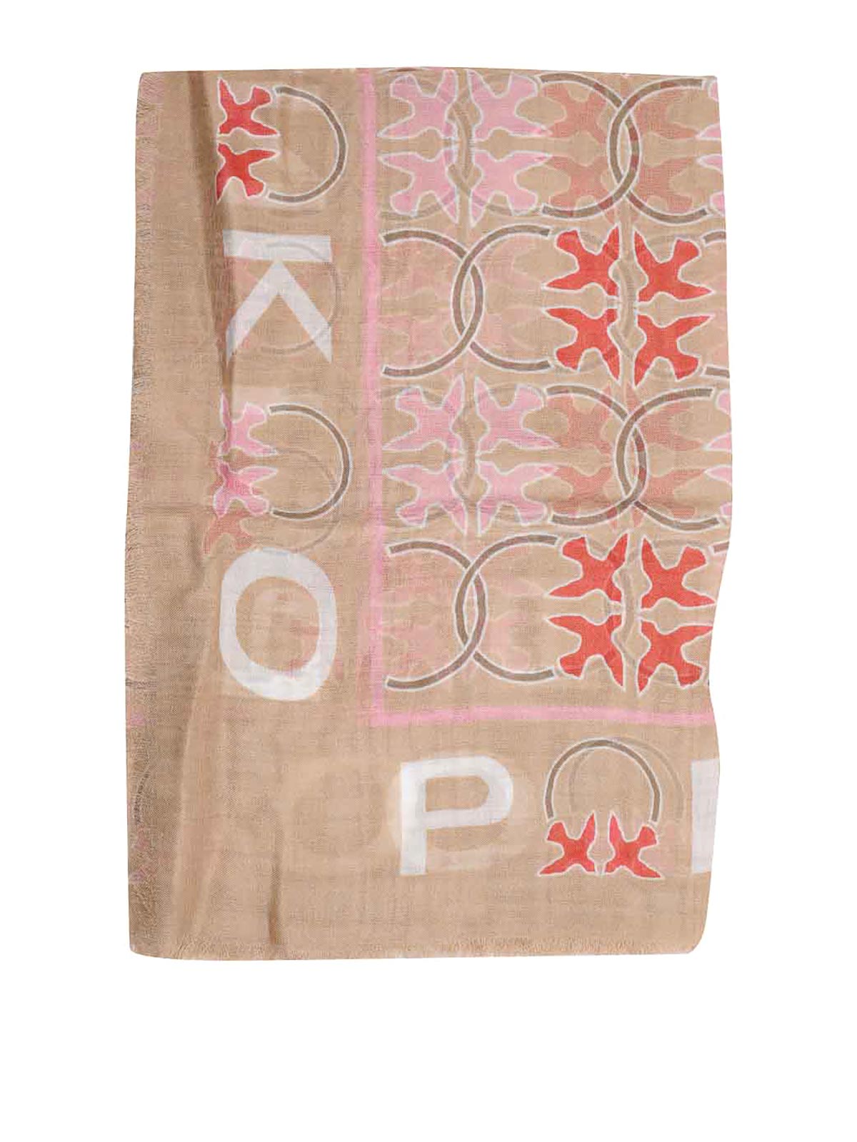 Pinko Foulard Mambo Rosa