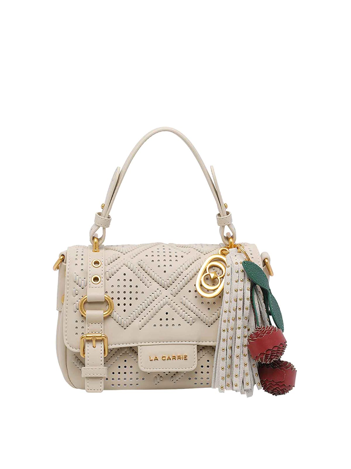 Borsa Atena Piccola Labirinto Bianca