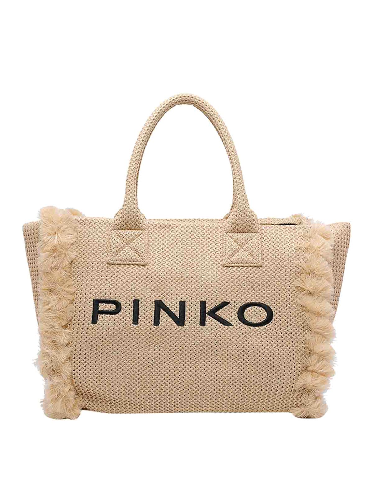 Logo medio dello shopping sulla spiaggia