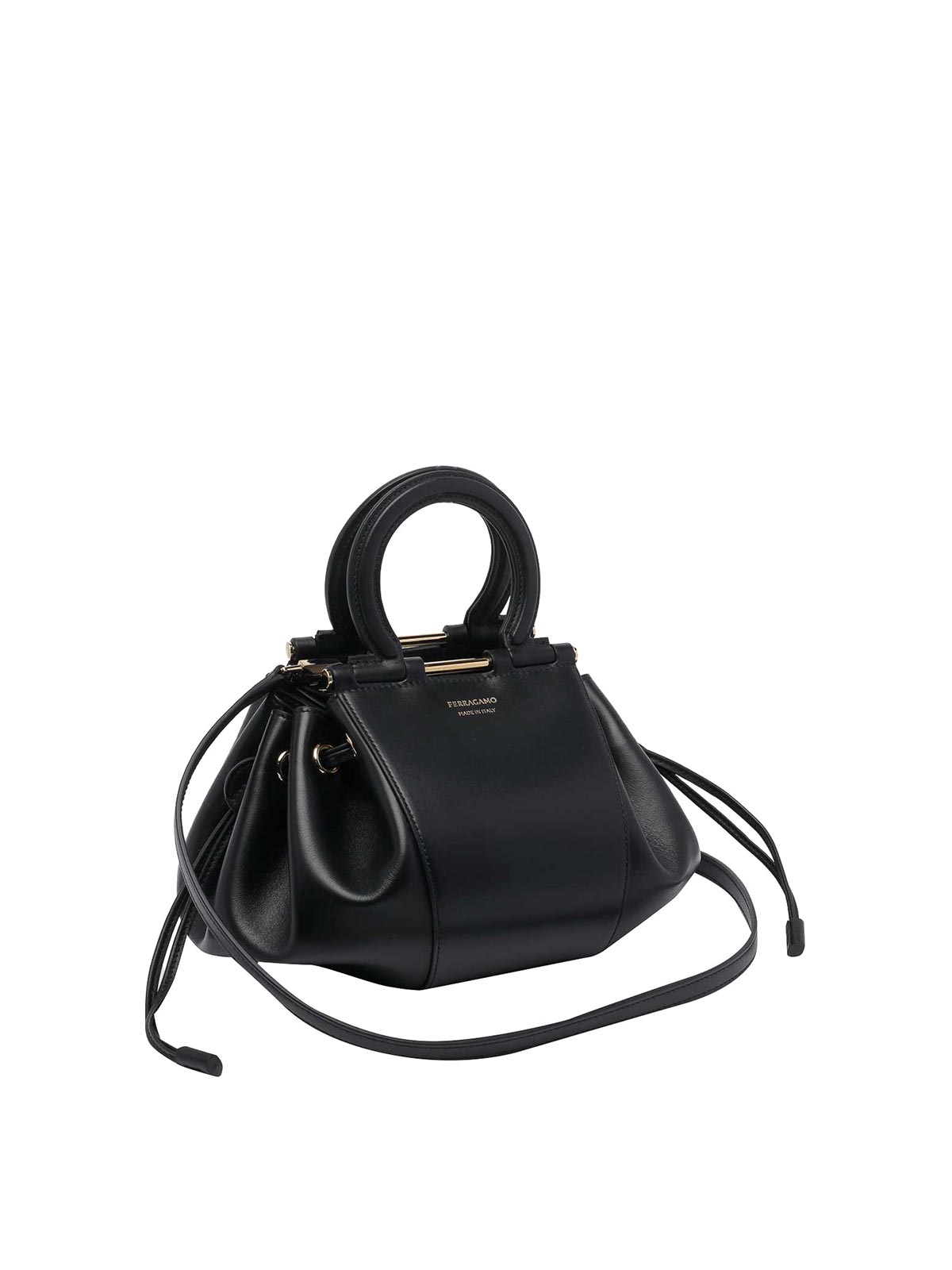 Salvatore Ferragamo ショルダーバッグ Salvatore Ferragamo Gancio Crossbody Bag - Black|79069921A594NERO