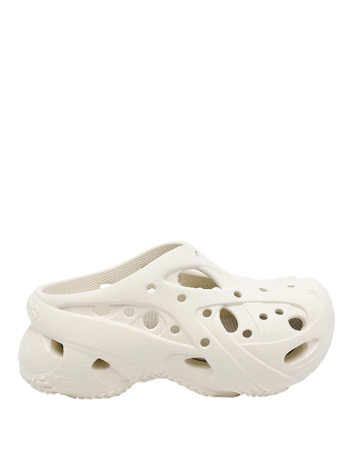 Crocs Sabot a gabbia bianca