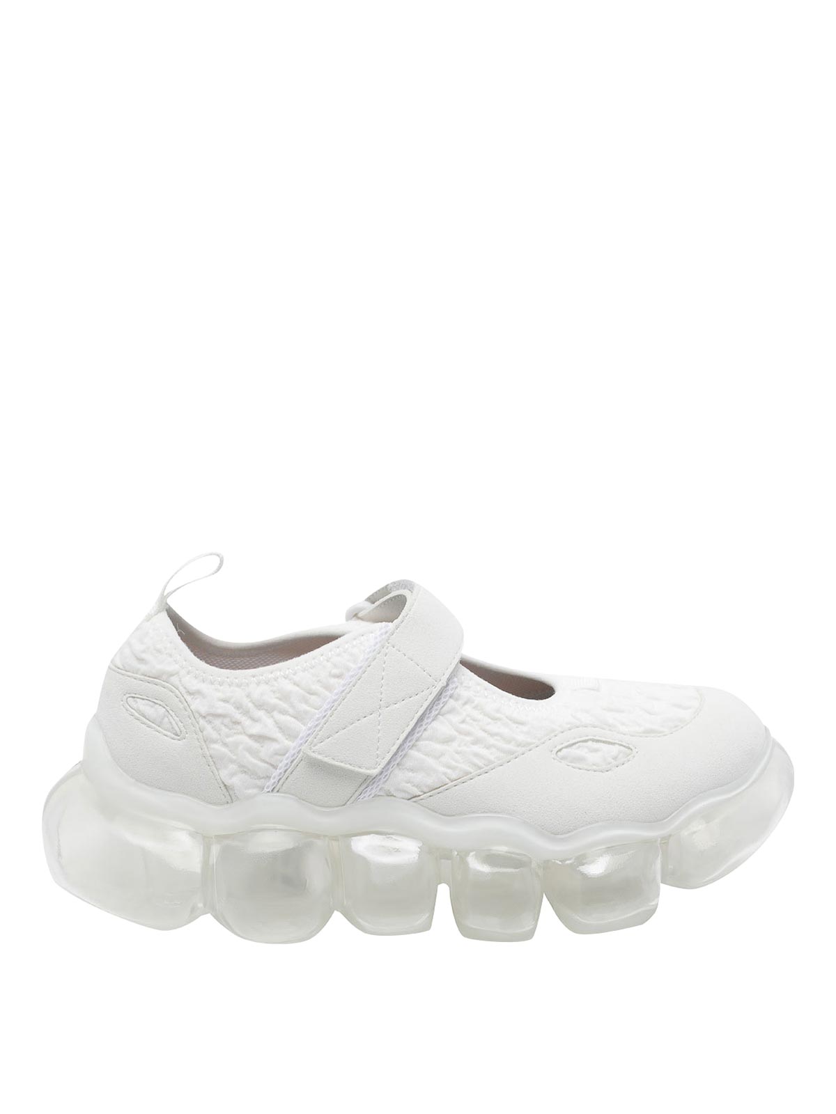 Grounds Jewelry Maryjane Sneakers In White
