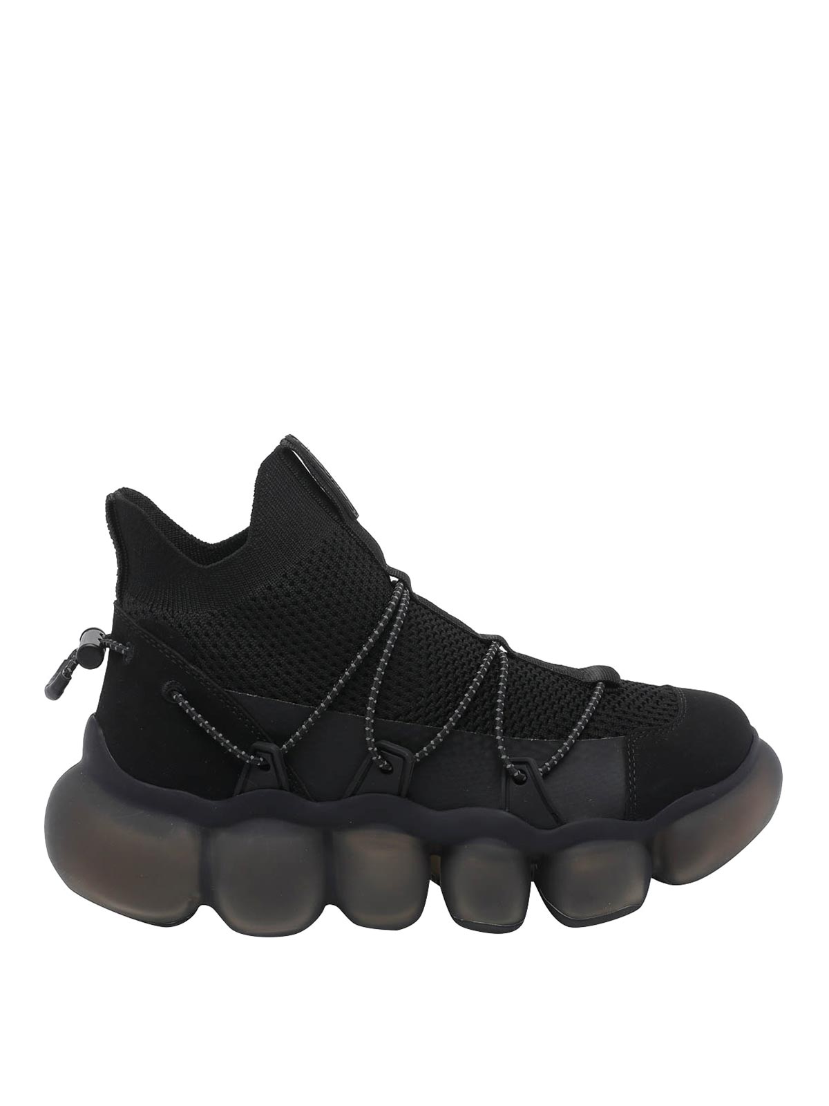 Grounds Jewelry Stone Sneakers In Black