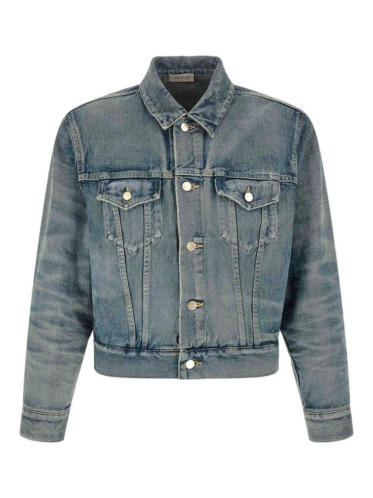 Fear Of God Veste Casual - Bleu Clair