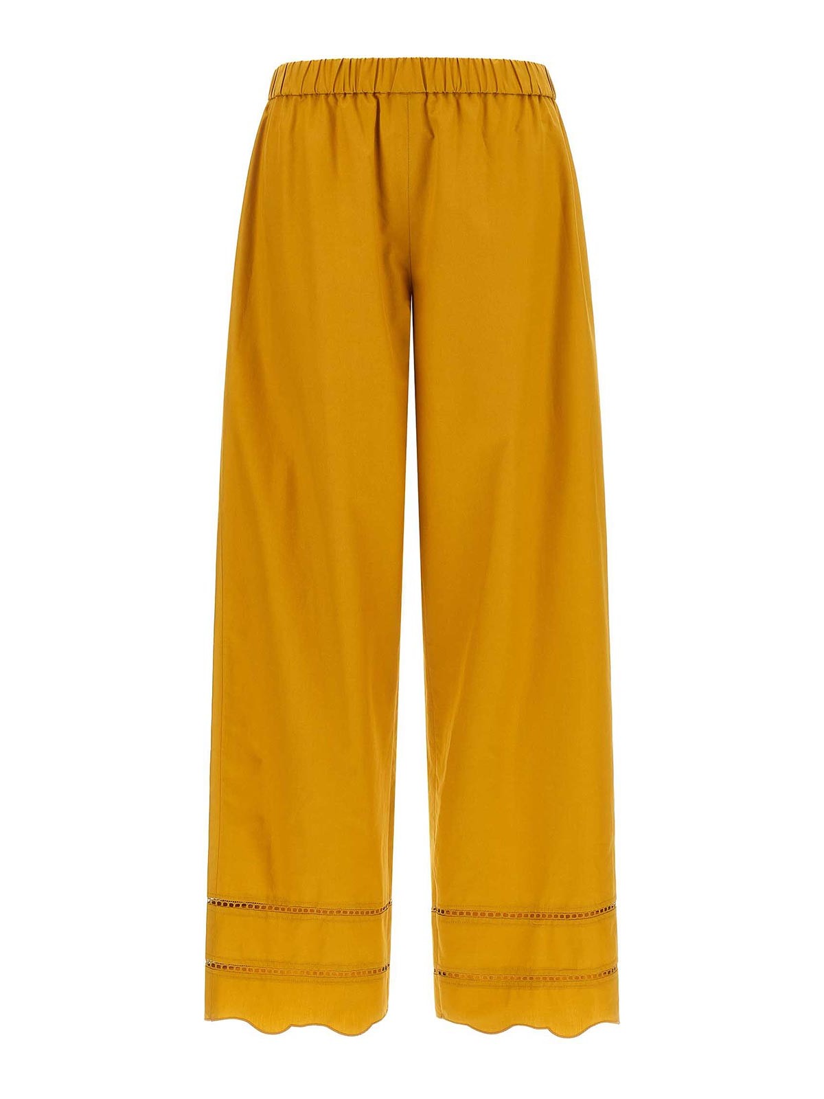 Fabiana Filippi Pantalons Décontractés - Jaune