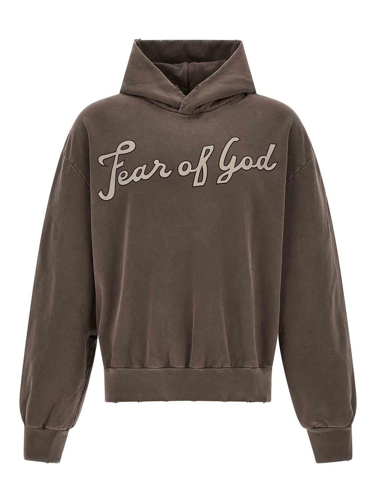 Felpa con cappuccio mezza raglan classica