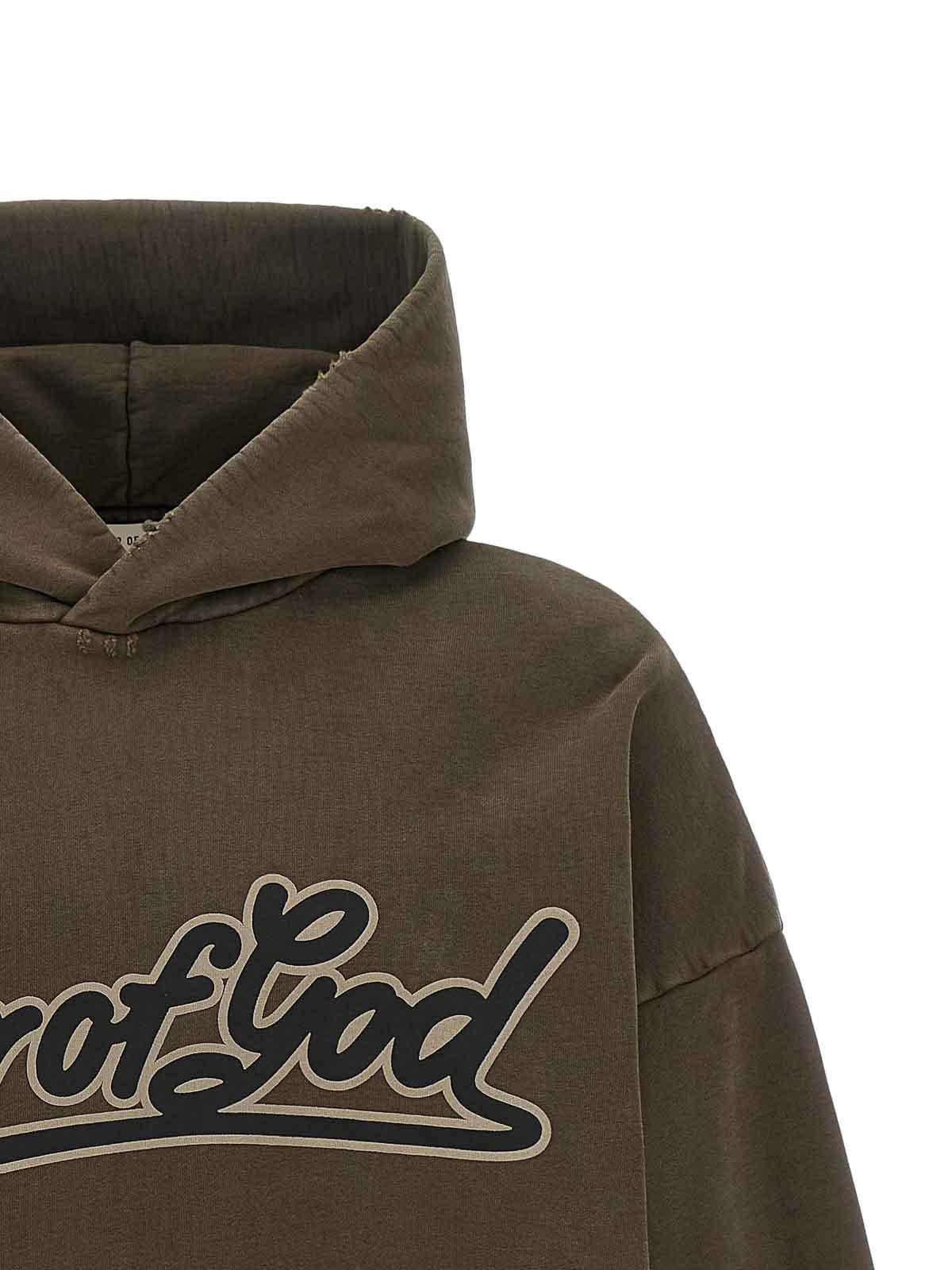Fear Of God Classic Hoodie - Brown - Men|FG9M129940 | thebs.com