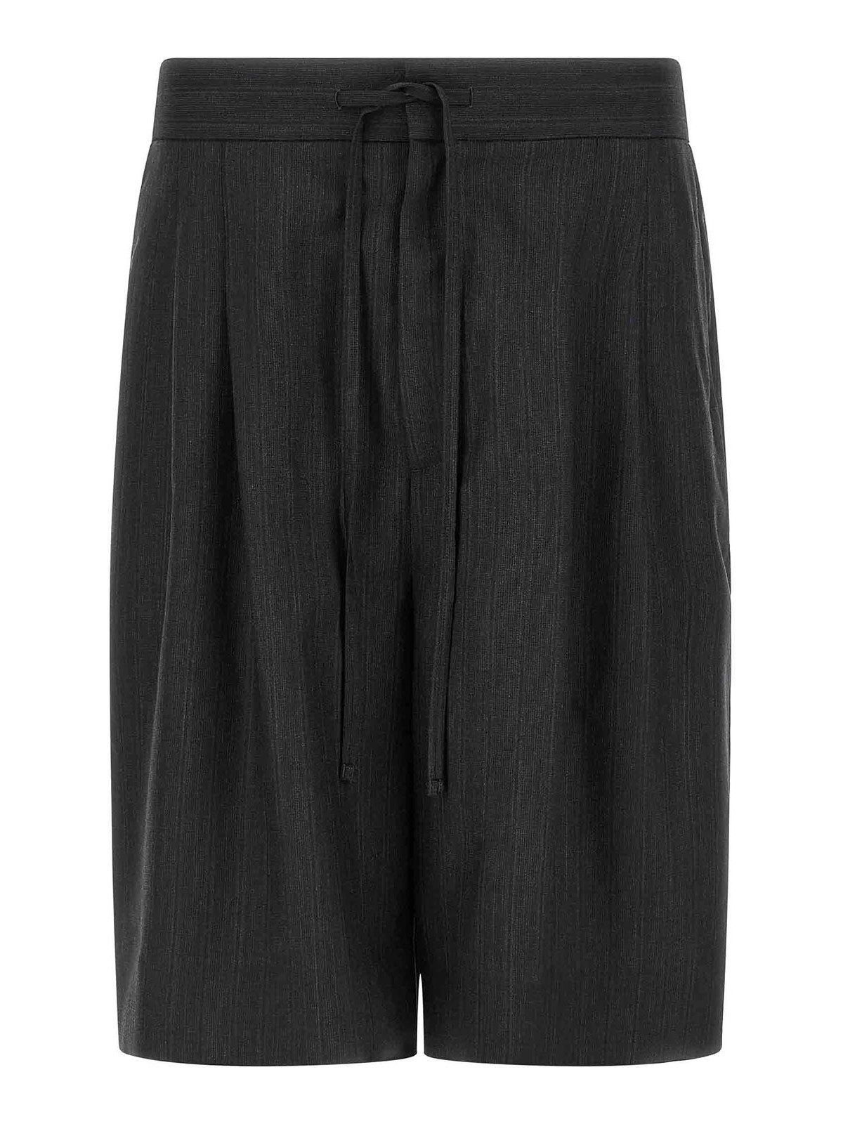 Pinstripe Bermuda Shorts